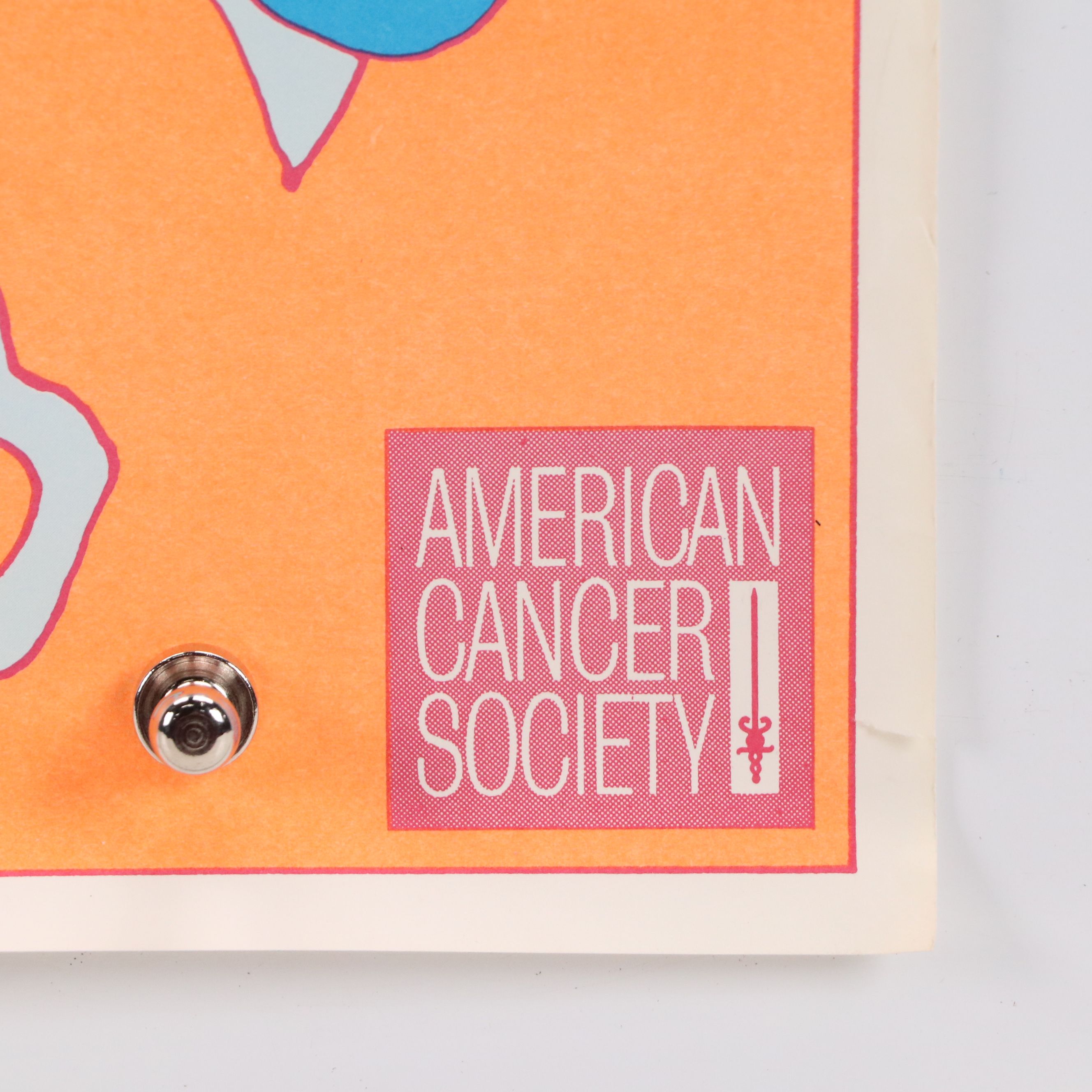 Lithograph Poster After Peter Max "Happy People Don't Smoke Cigarettes"