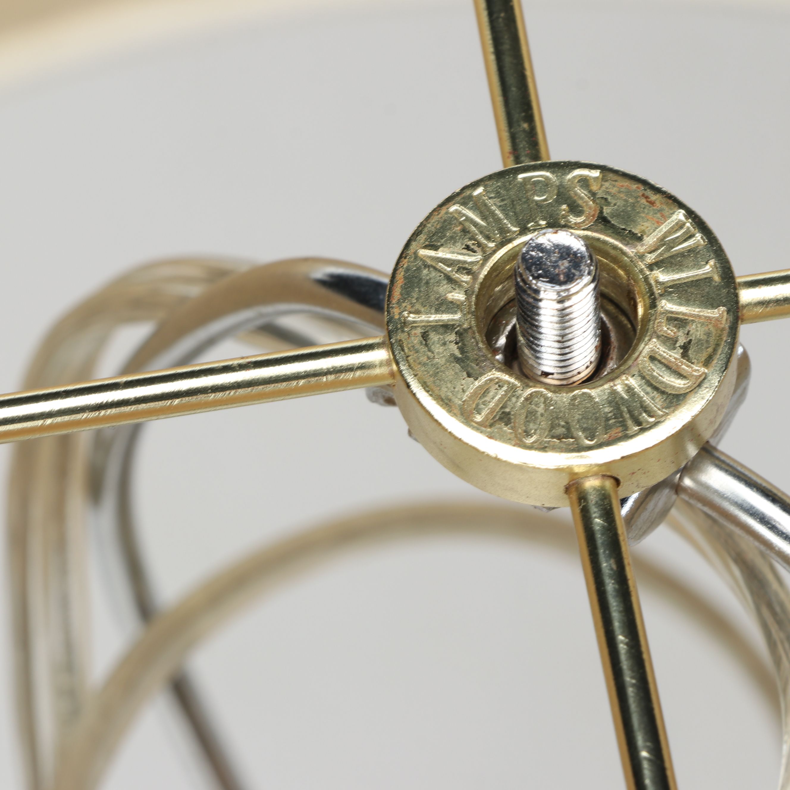 Blue Stone and Ribbed Blue Ceramic Vase Table Lamps