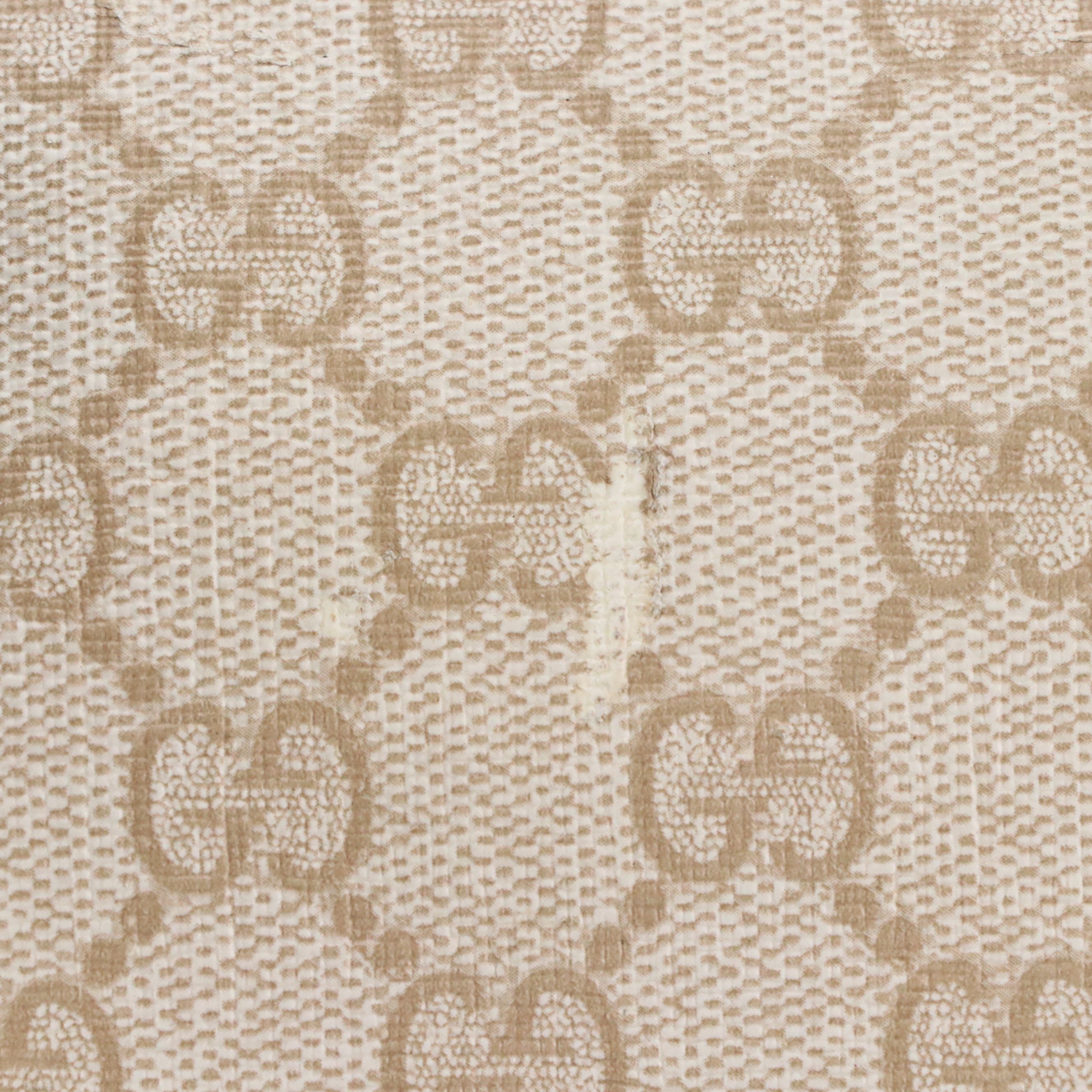 Gucci GG Supreme Canvas and Leather Joy Boston Medium Two-Way Bag