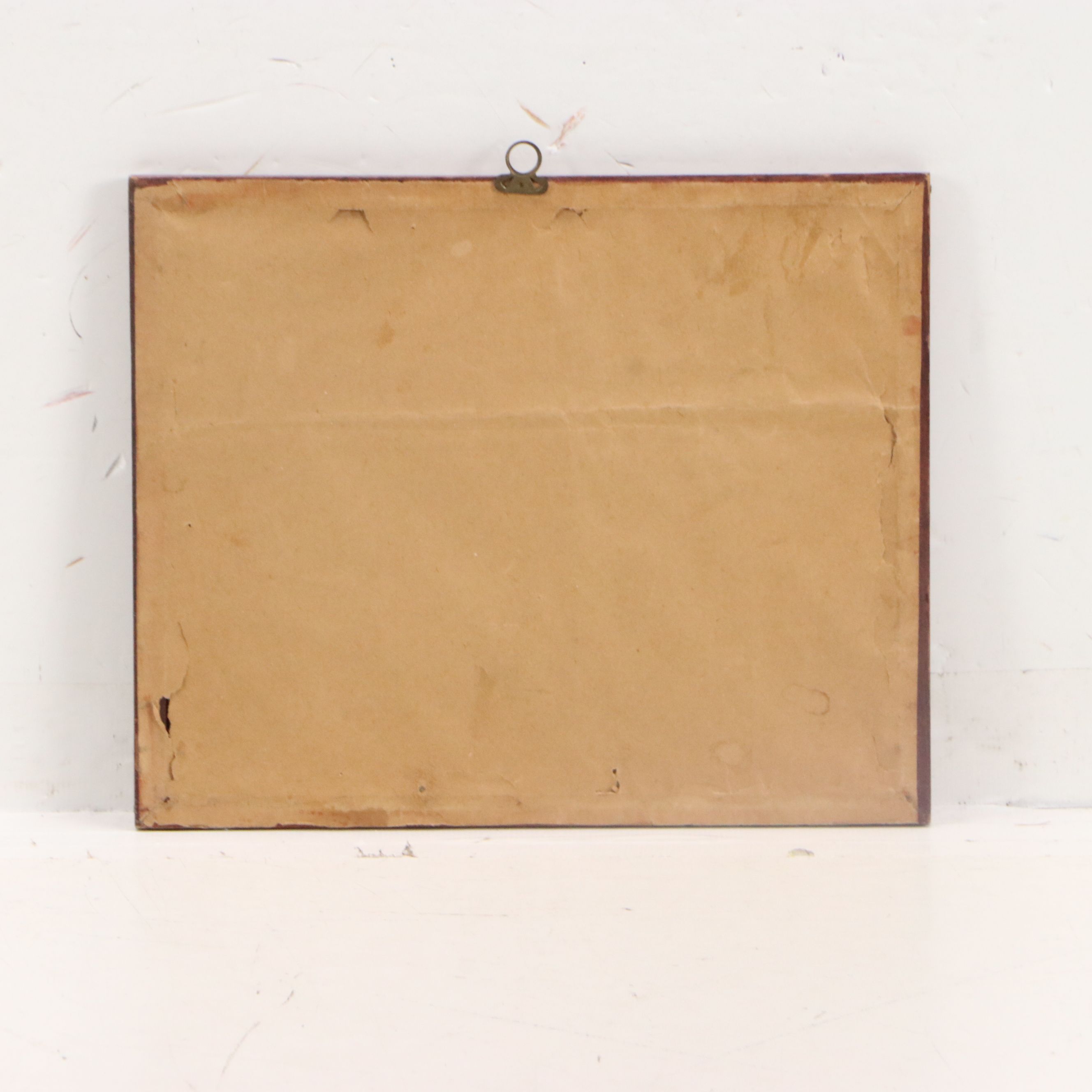 Watercolor Painting of Street Scene with Bridge, Late 20th to 21st Century