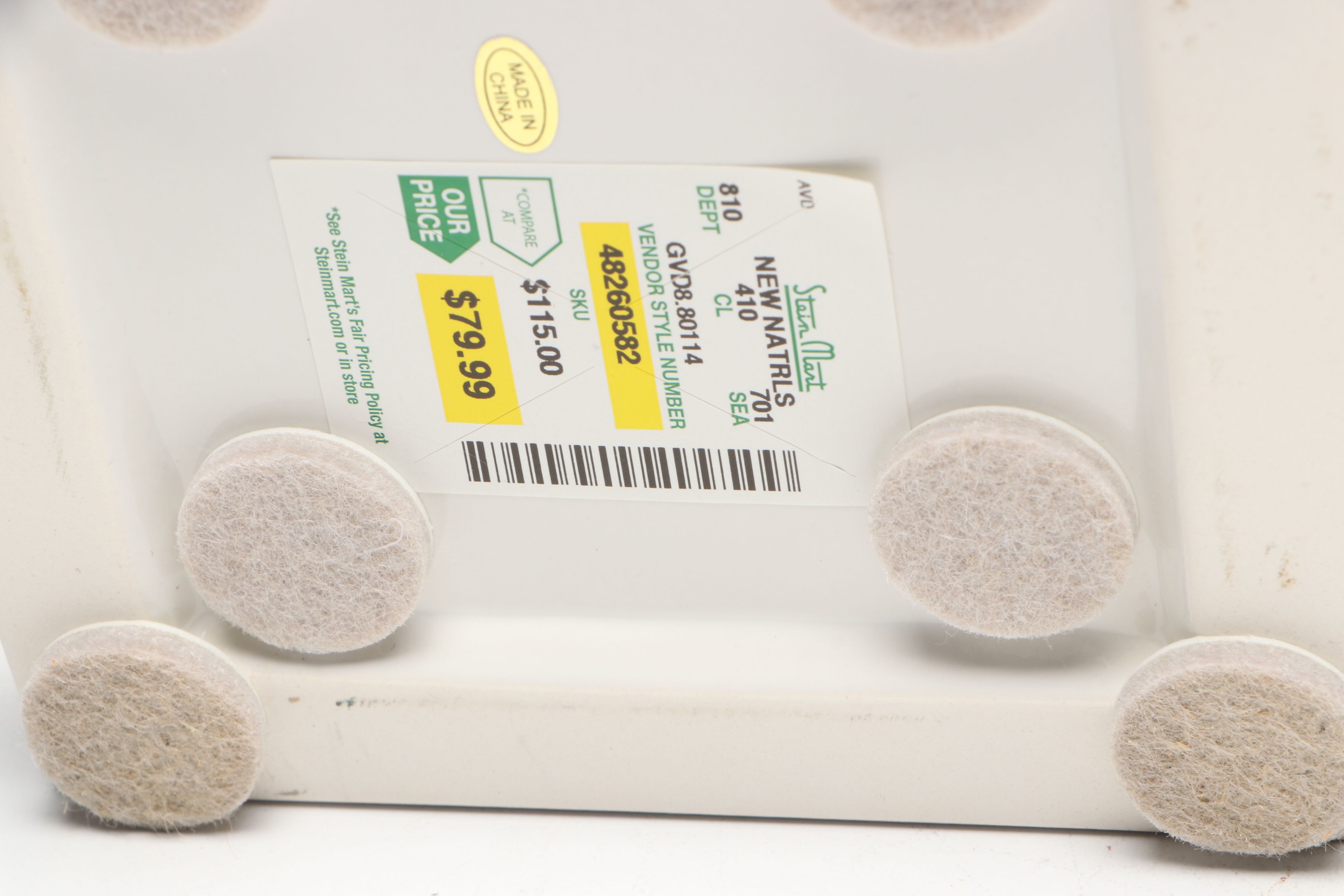 Gray and White Ceramic Urn and Vases