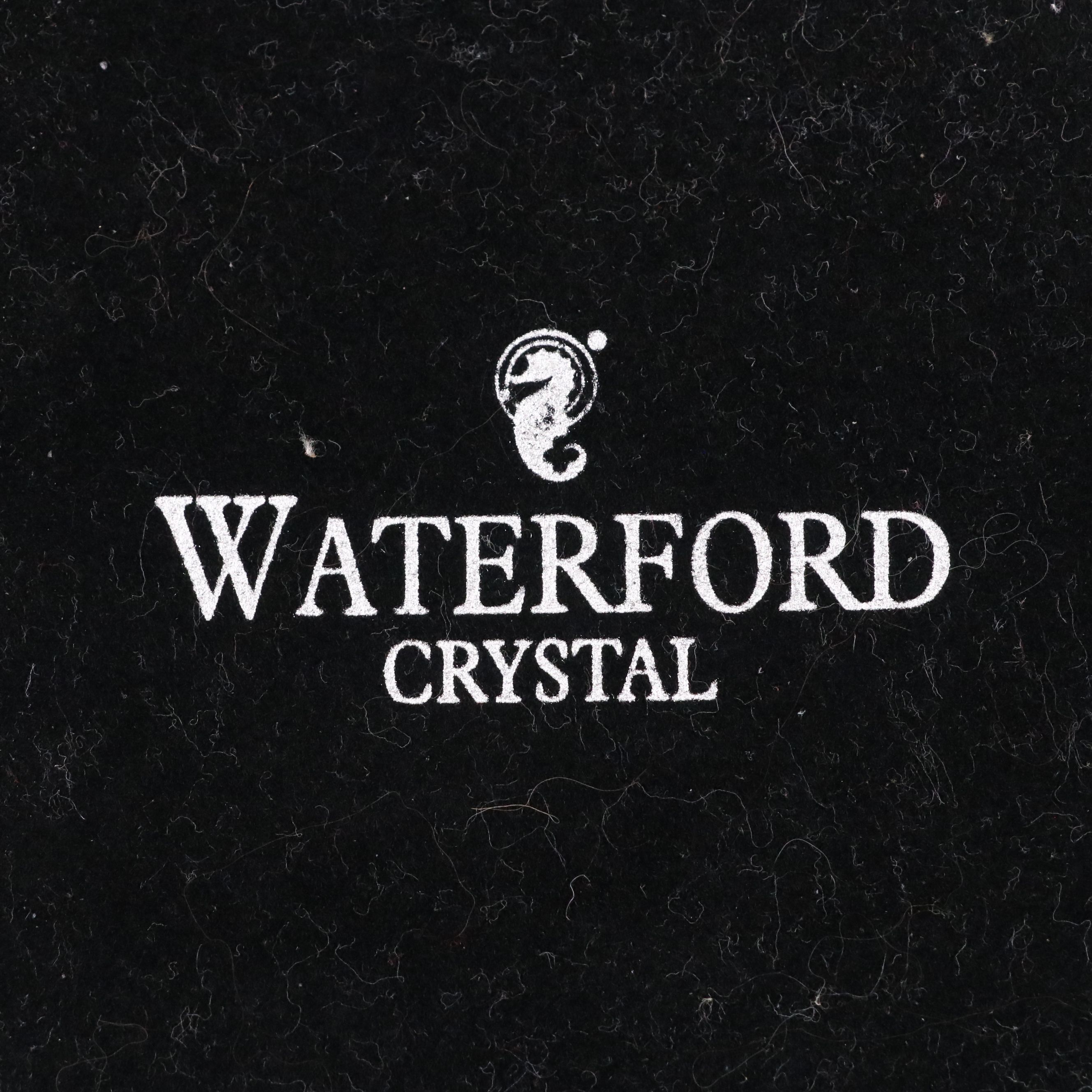 Waterford "Hope for Abundance" Crystal Hurricane Candle Holder Pair