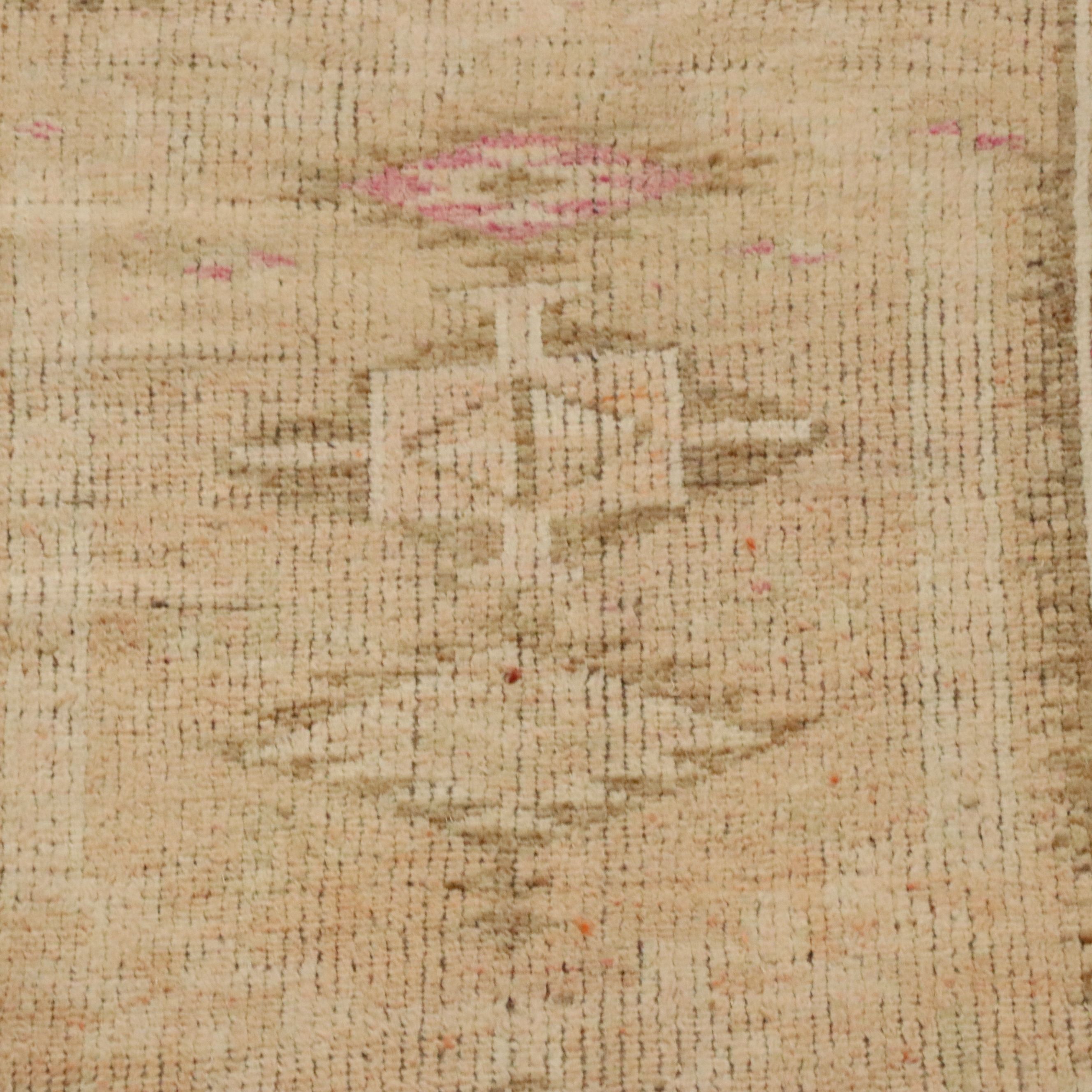 2'9 x 12'7 Hand-Knotted Turkish Anatolian Carpet Runner