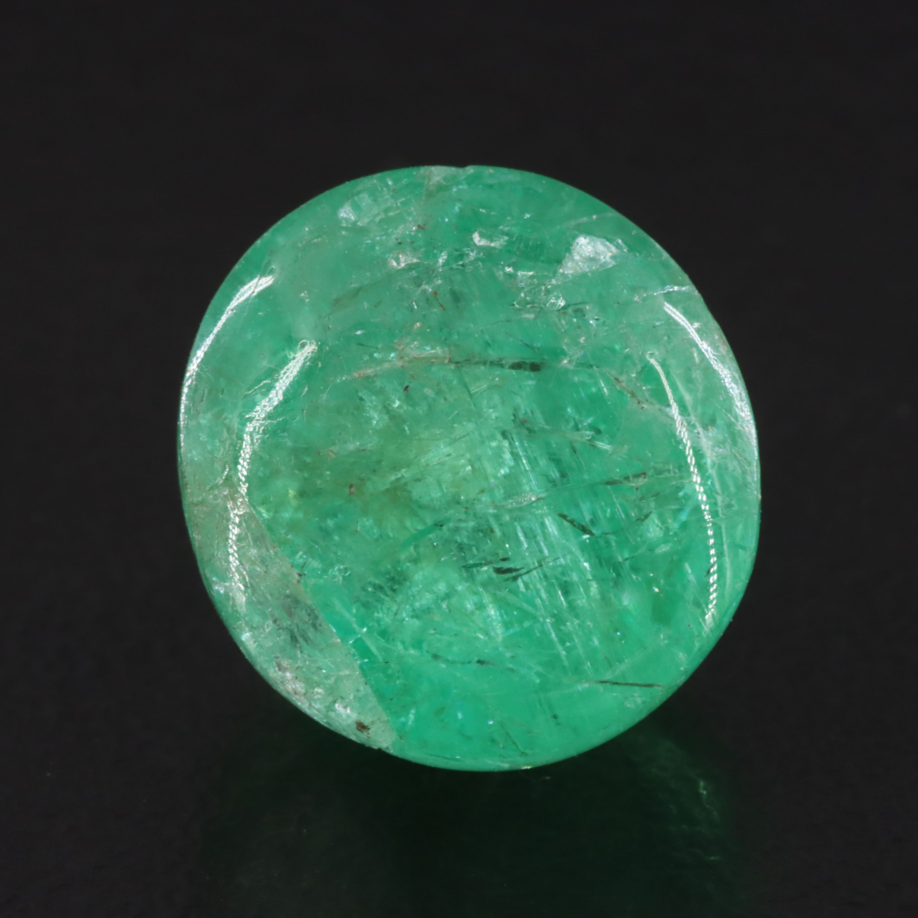 Loose 8.79 CT Emerald
