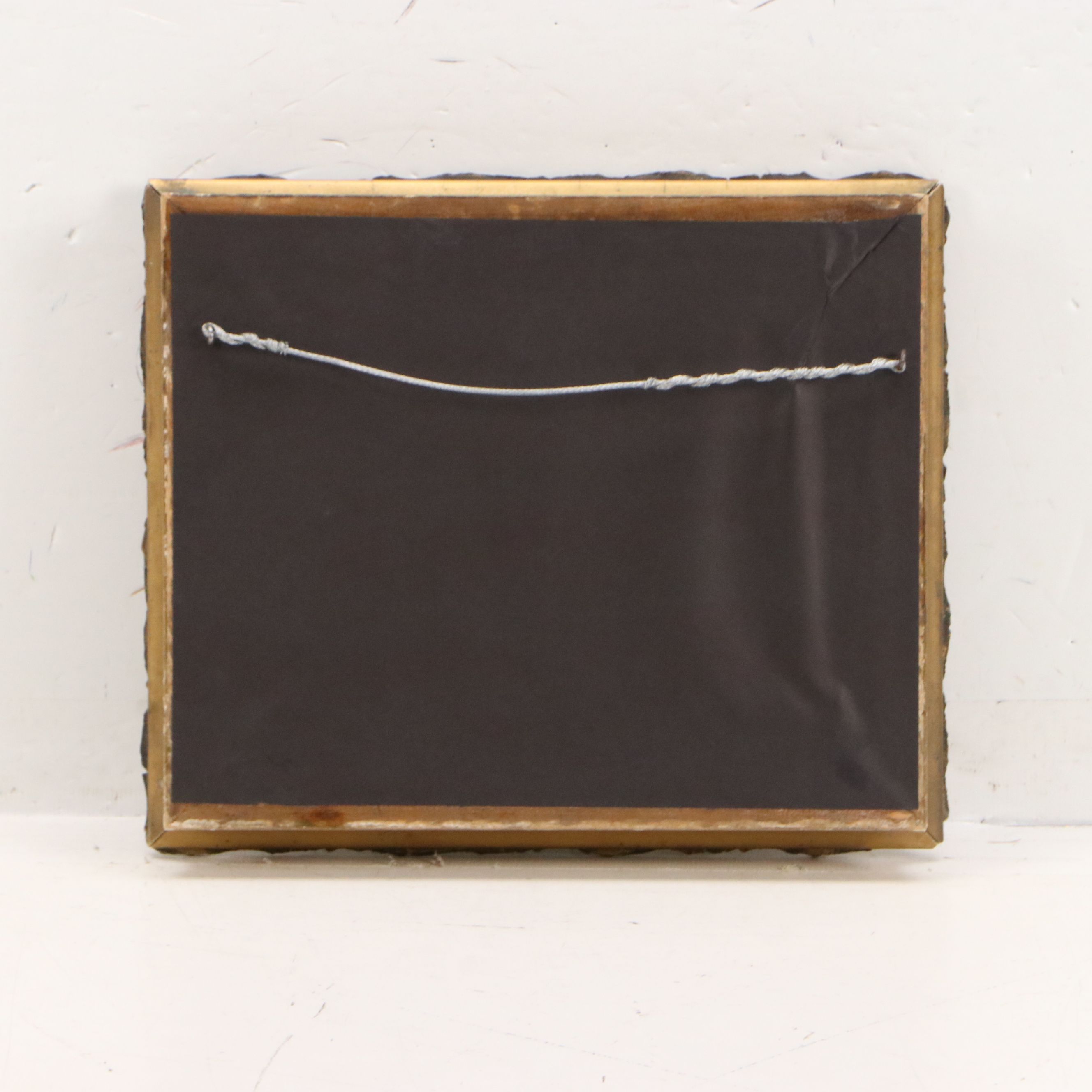 T. Bowlby Folk Art Watercolor Painting of Watermill