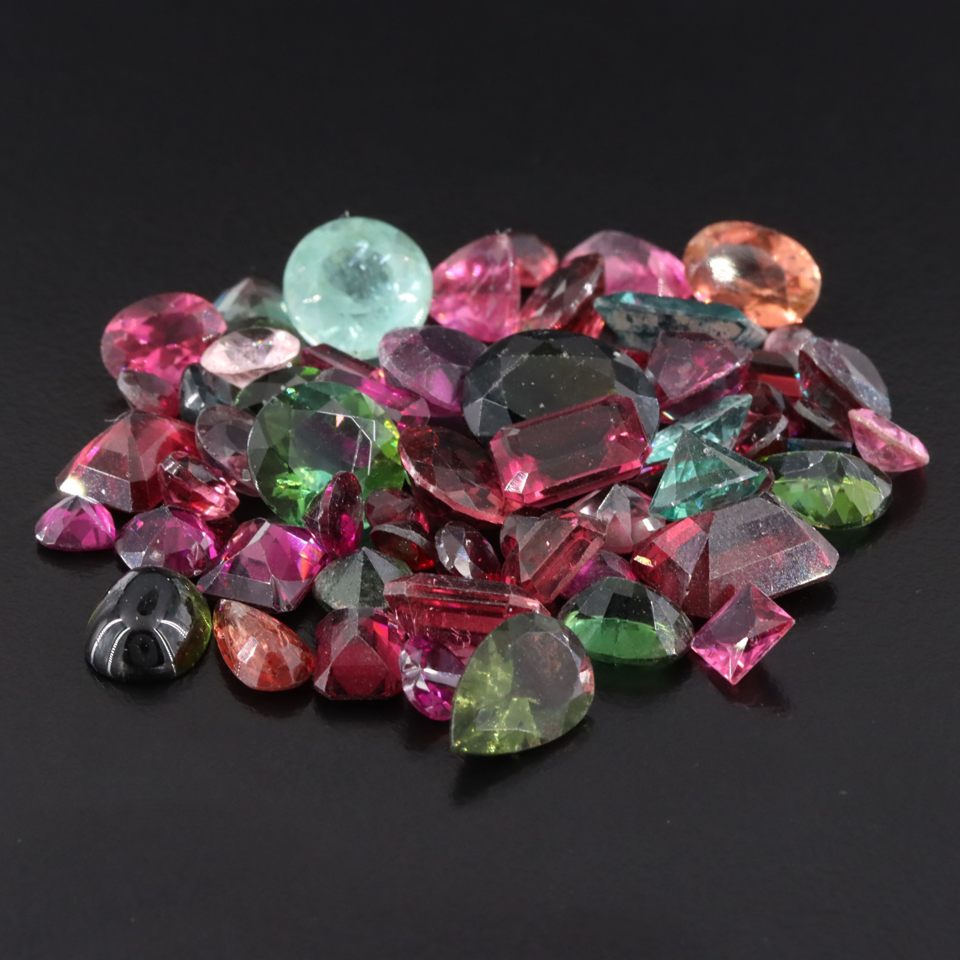 Loose 80.96 CTW Tourmalines