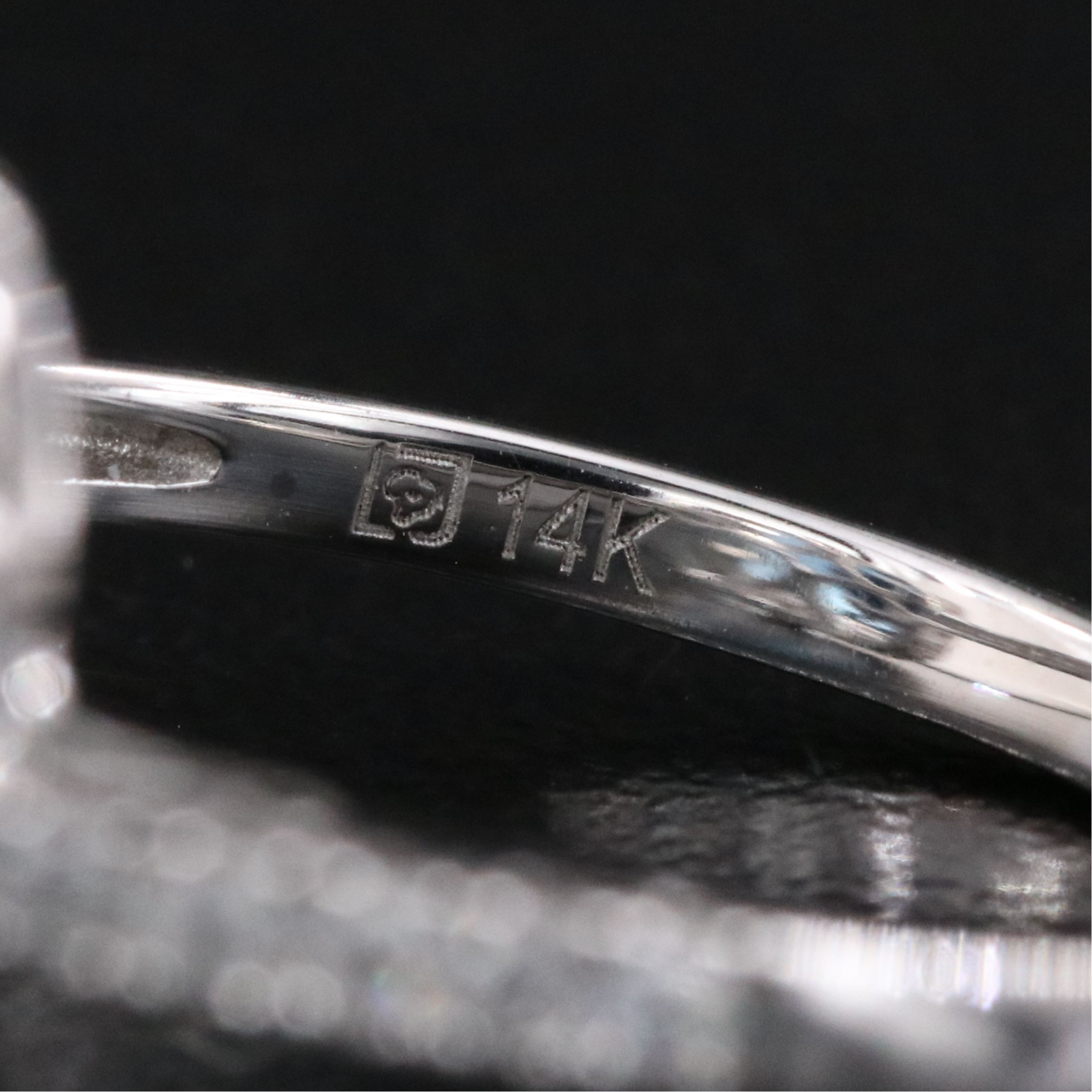 14K Topaz and Diamond Ring