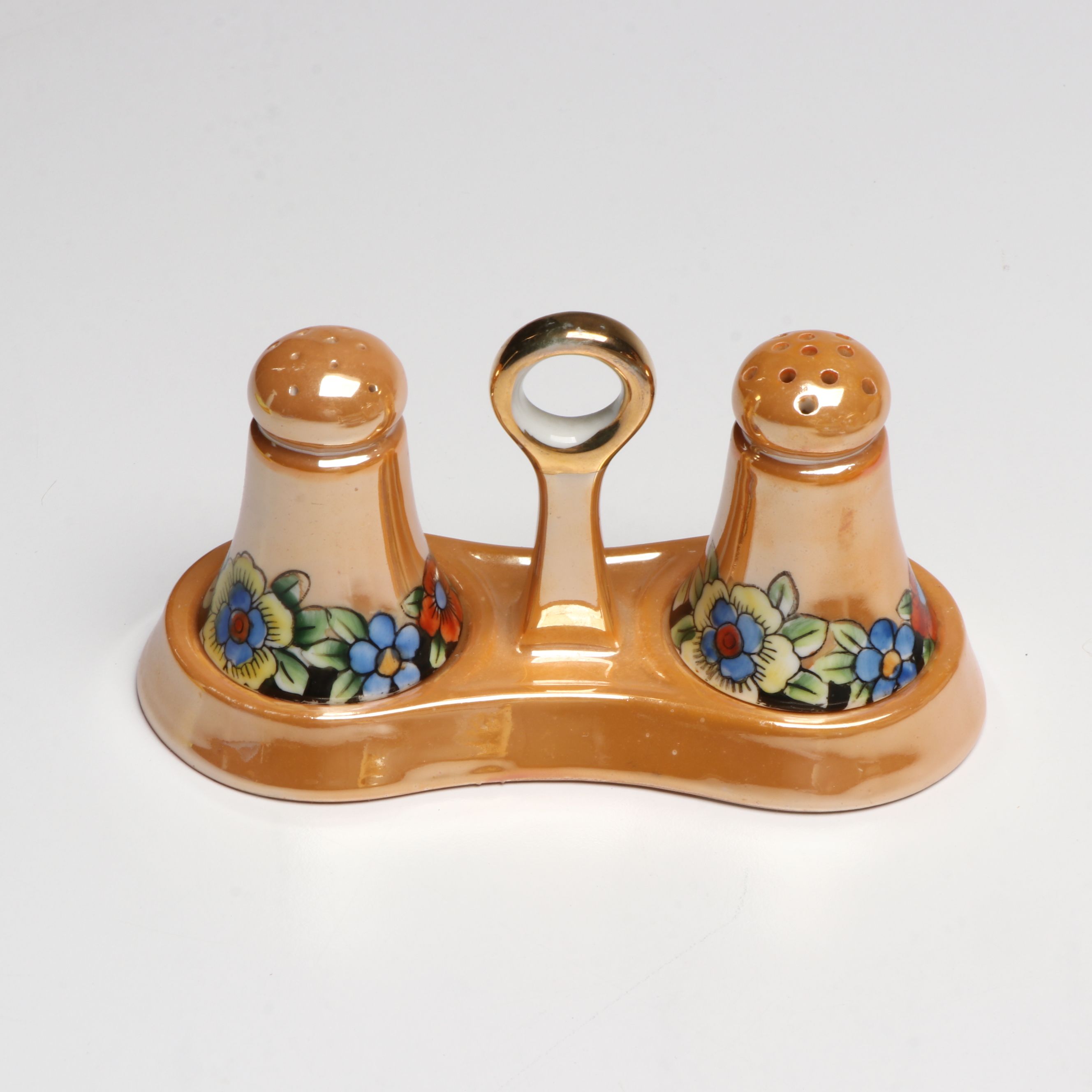 Adolf Laufer and Other Japanese Porcelain Luster Dinnerware and Serving Pieces