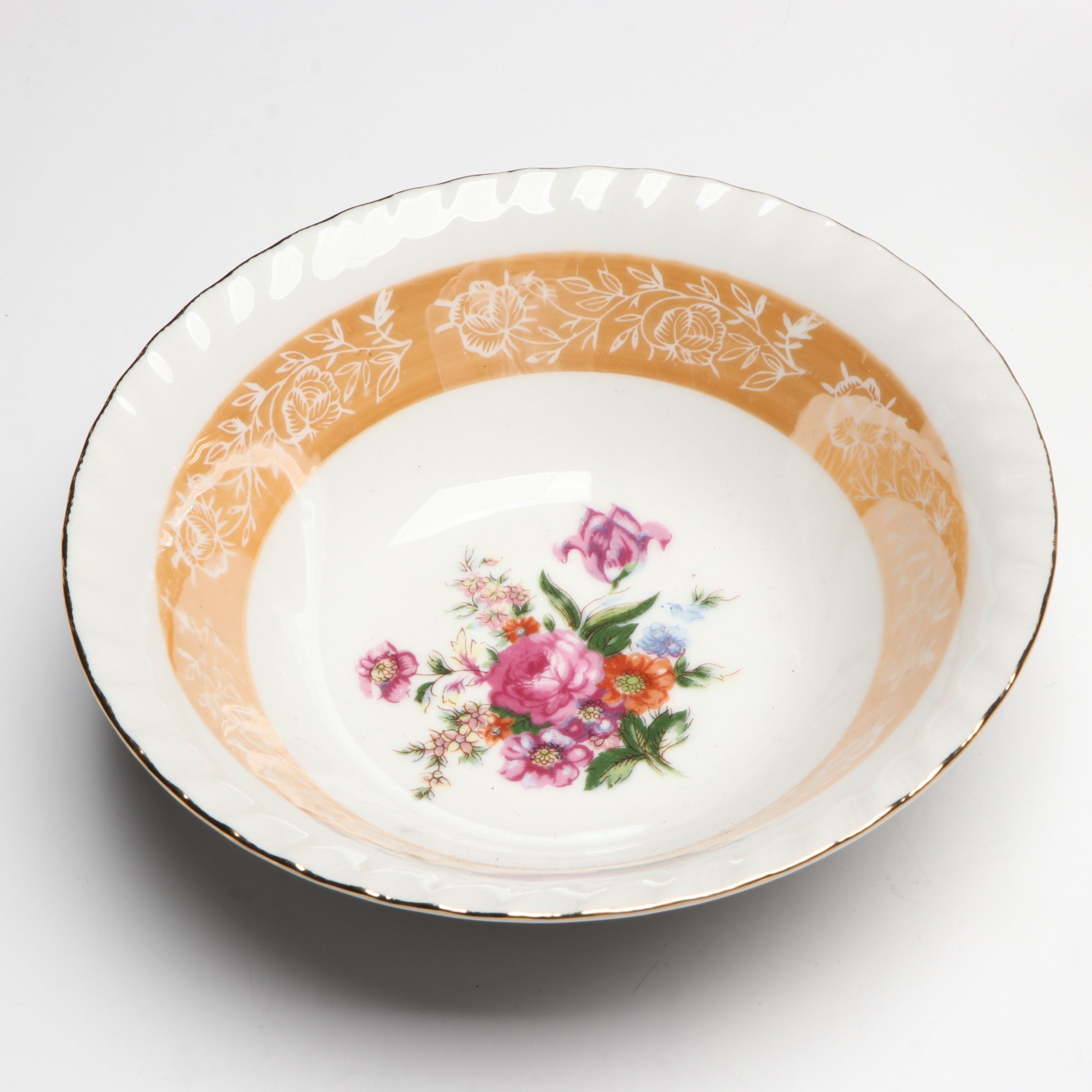 Adolf Laufer and Other Japanese Porcelain Luster Dinnerware and Serving Pieces