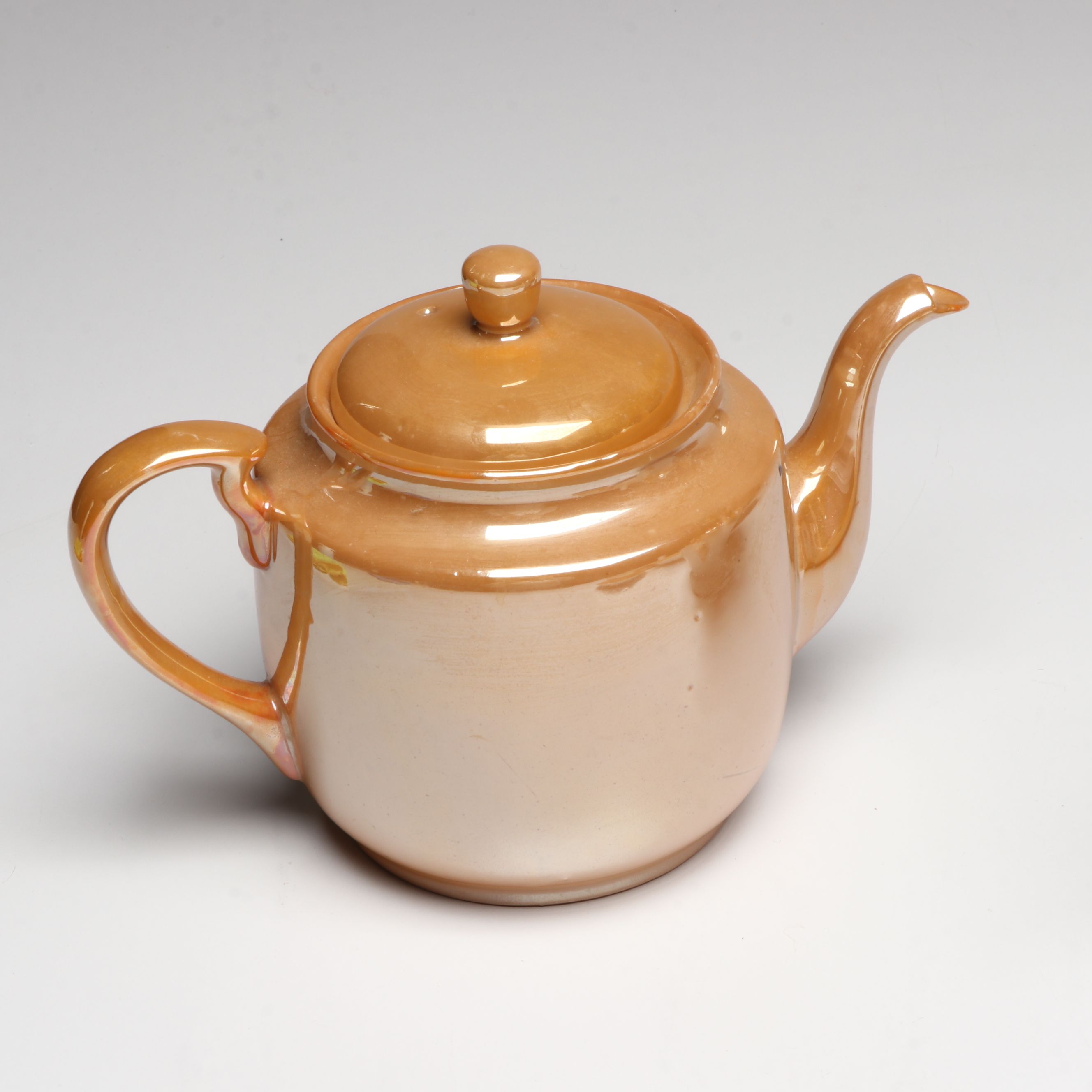 Adolf Laufer and Other Japanese Porcelain Luster Dinnerware and Serving Pieces