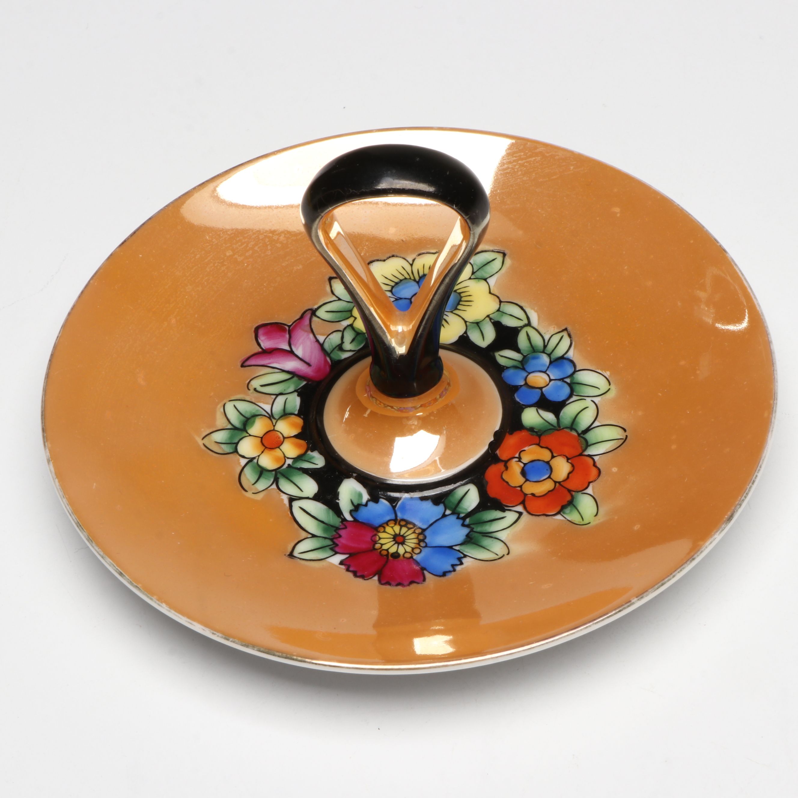 Adolf Laufer and Other Japanese Porcelain Luster Dinnerware and Serving Pieces