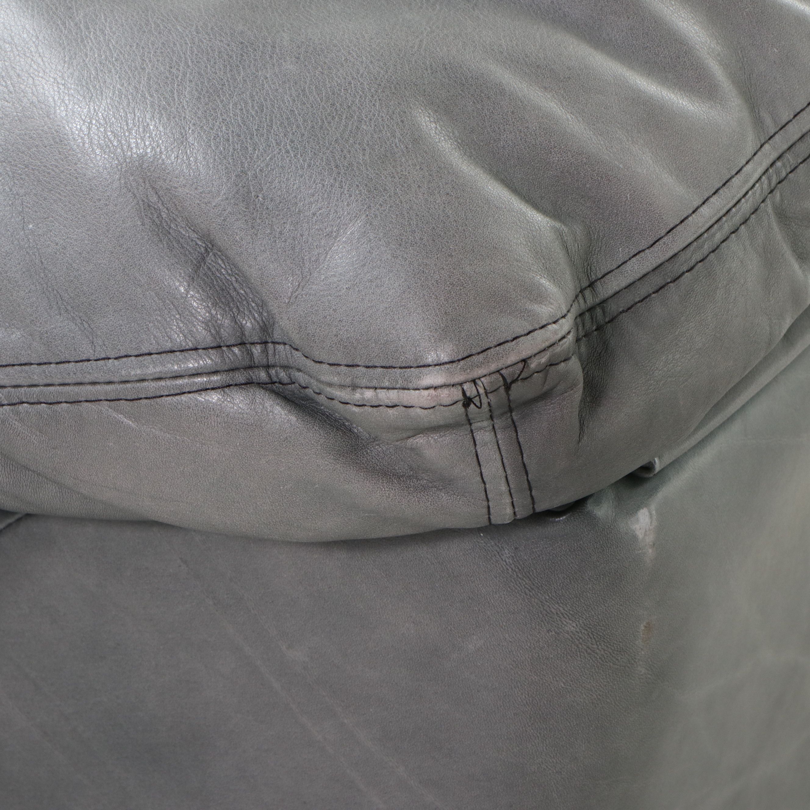 Leather Center, Inc. Two-Piece Leather Sectional Sofa