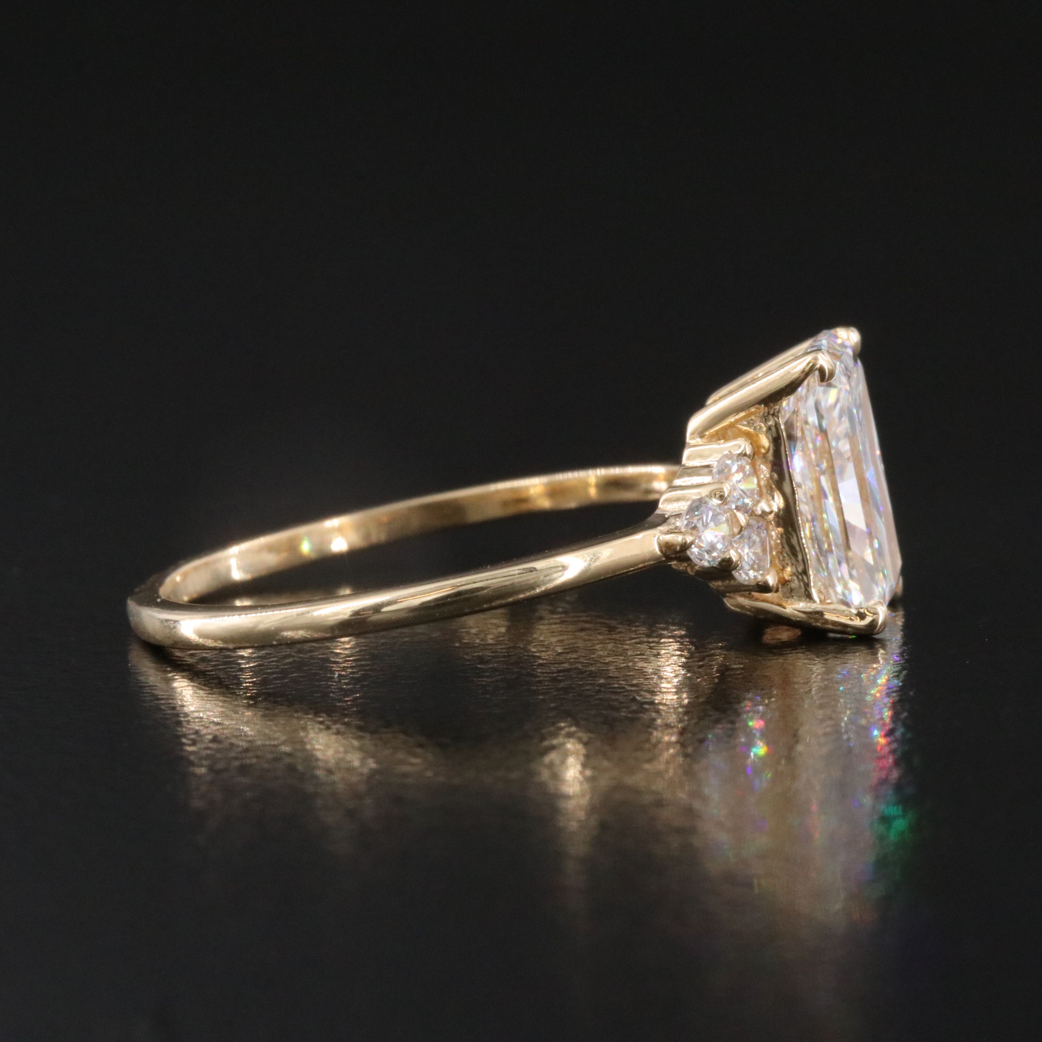 18K 2.22 CTW Lab Grown Diamond Ring with IGI Report