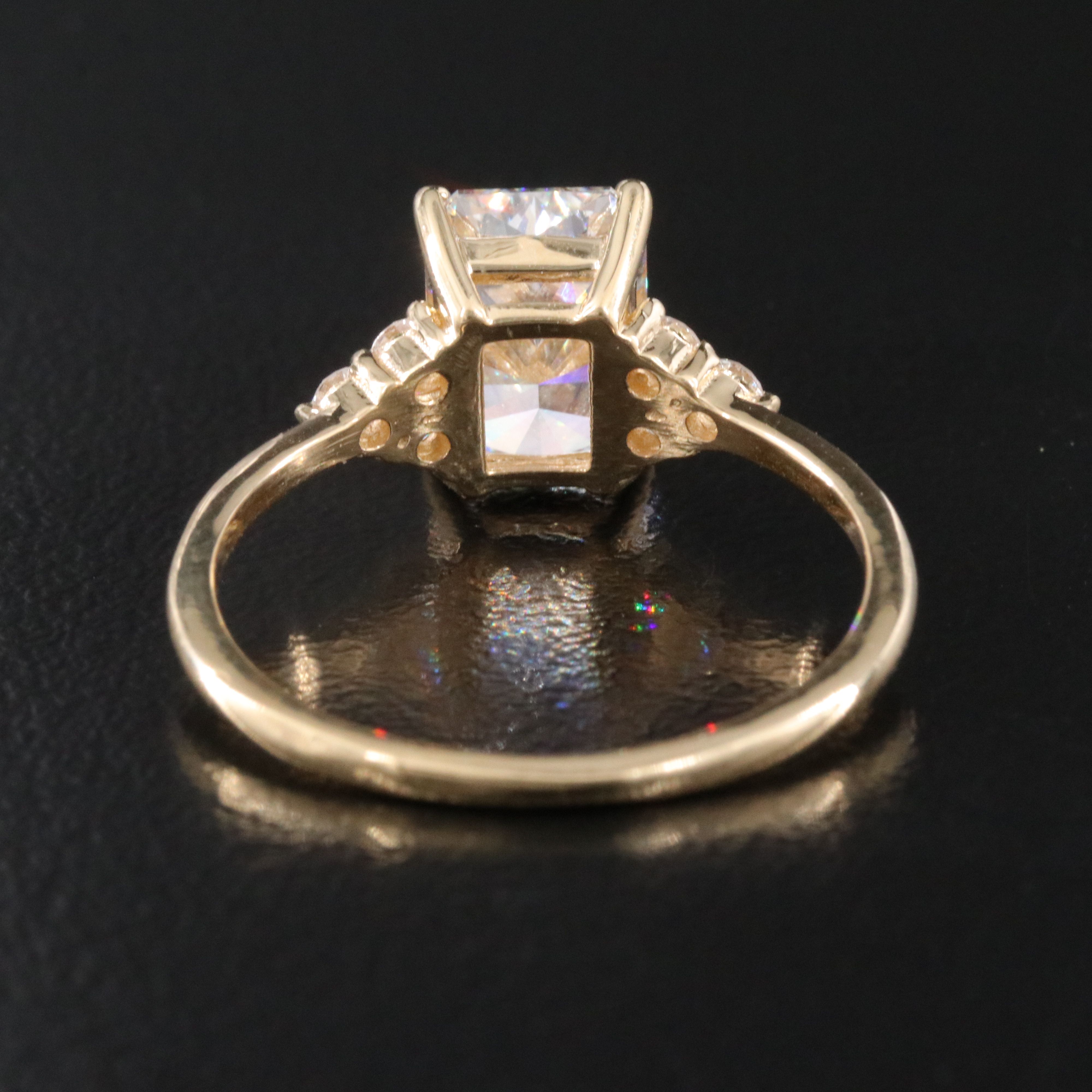 18K 2.22 CTW Lab Grown Diamond Ring with IGI Report