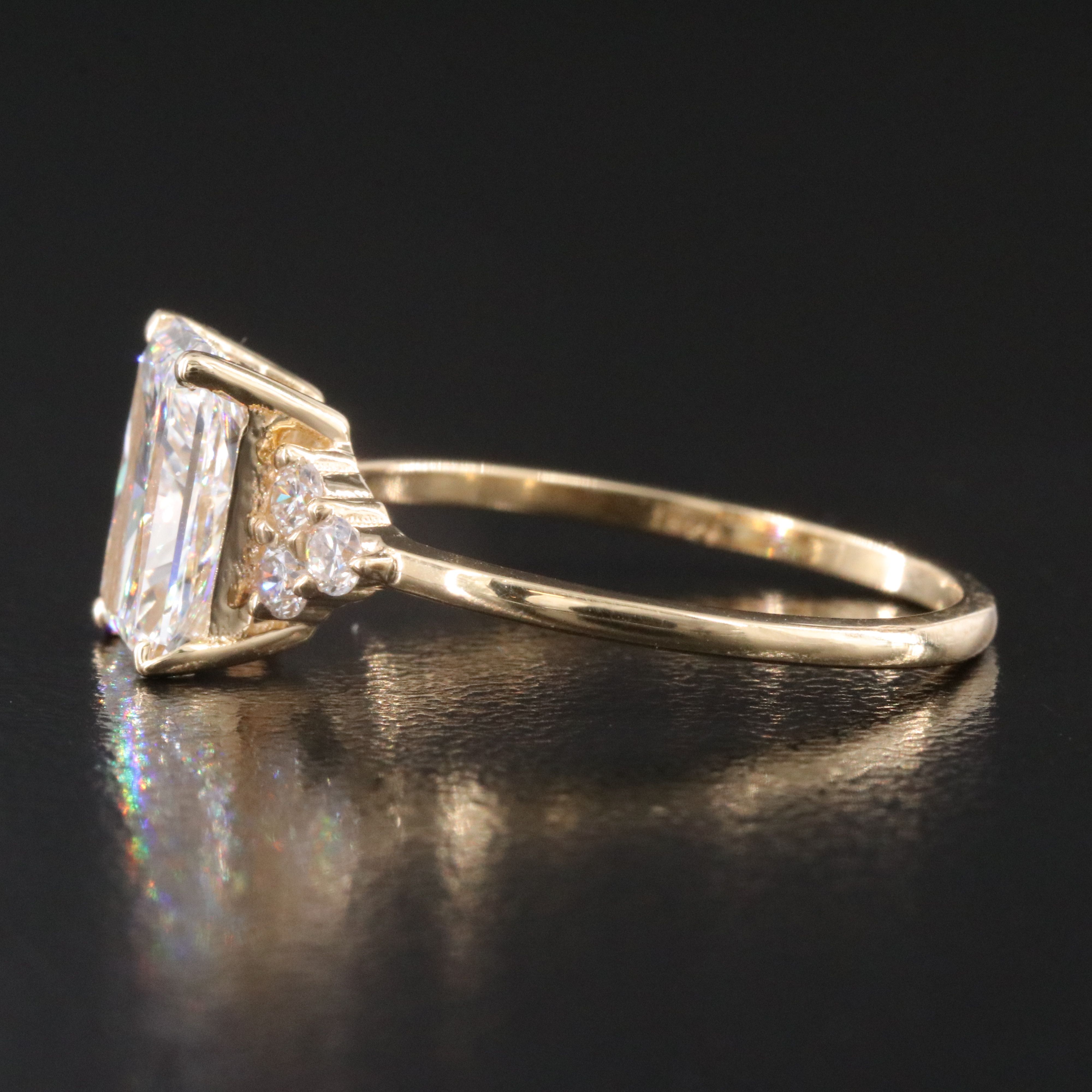 18K 2.22 CTW Lab Grown Diamond Ring with IGI Report