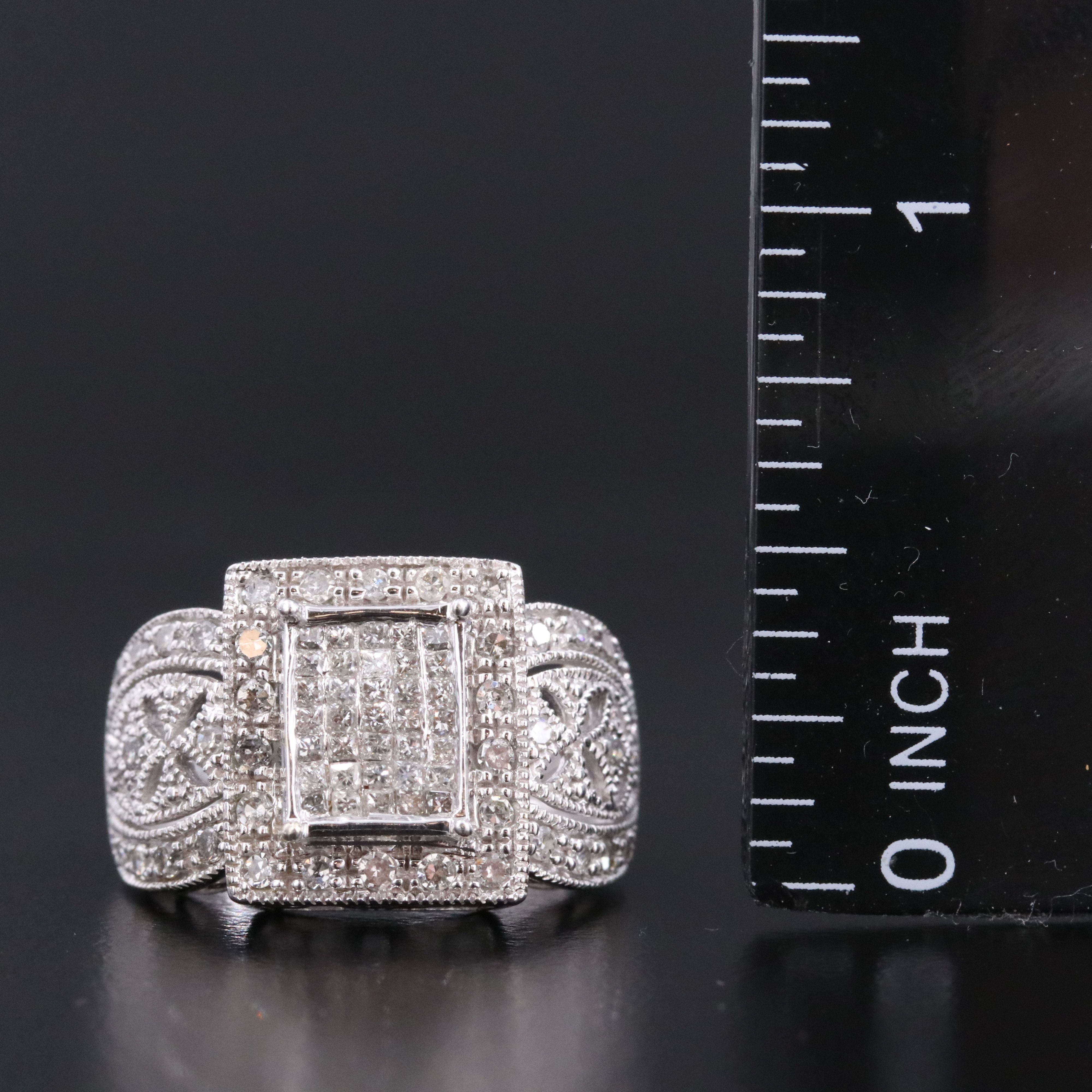 14K 0.76 CTW Diamond Ring