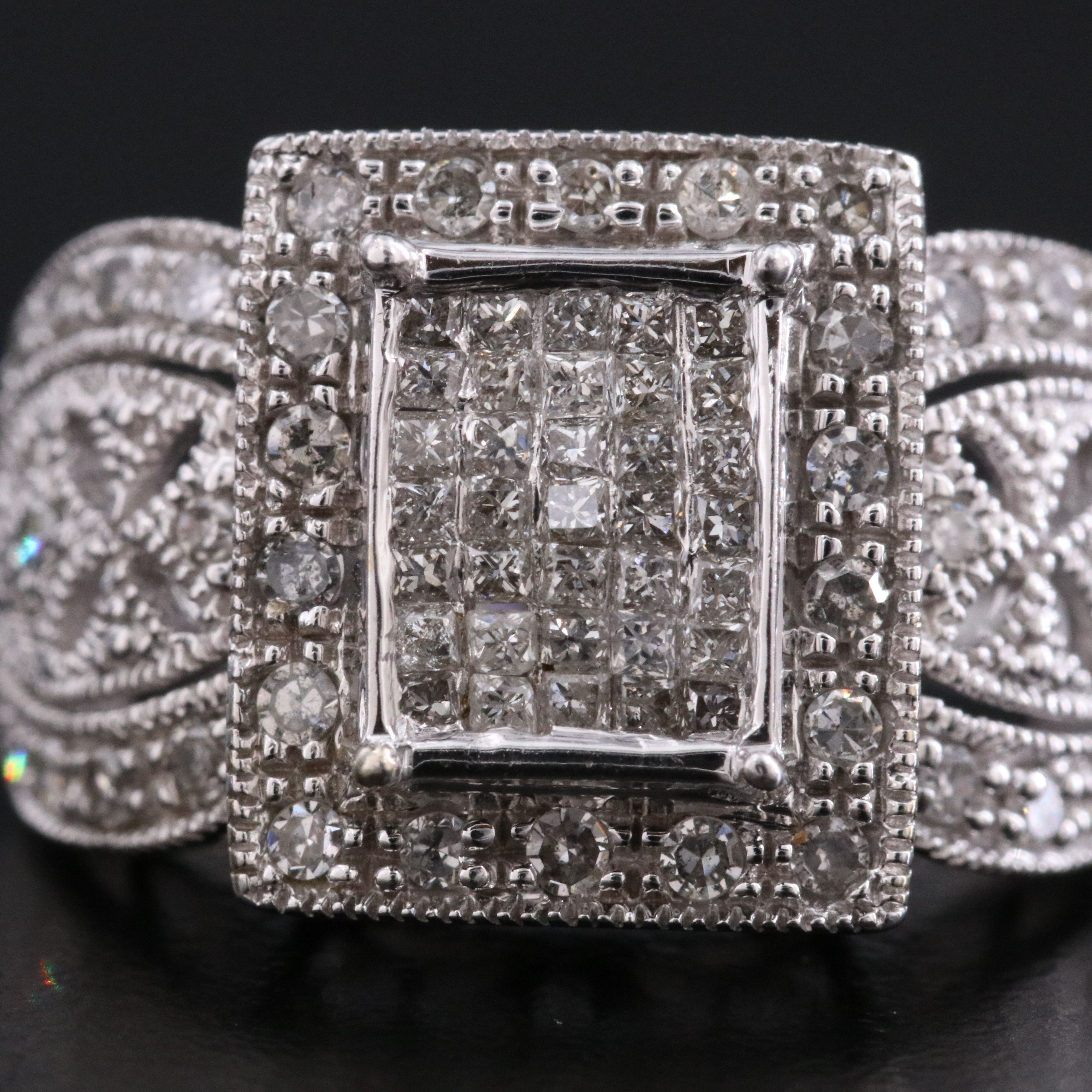 14K 0.76 CTW Diamond Ring