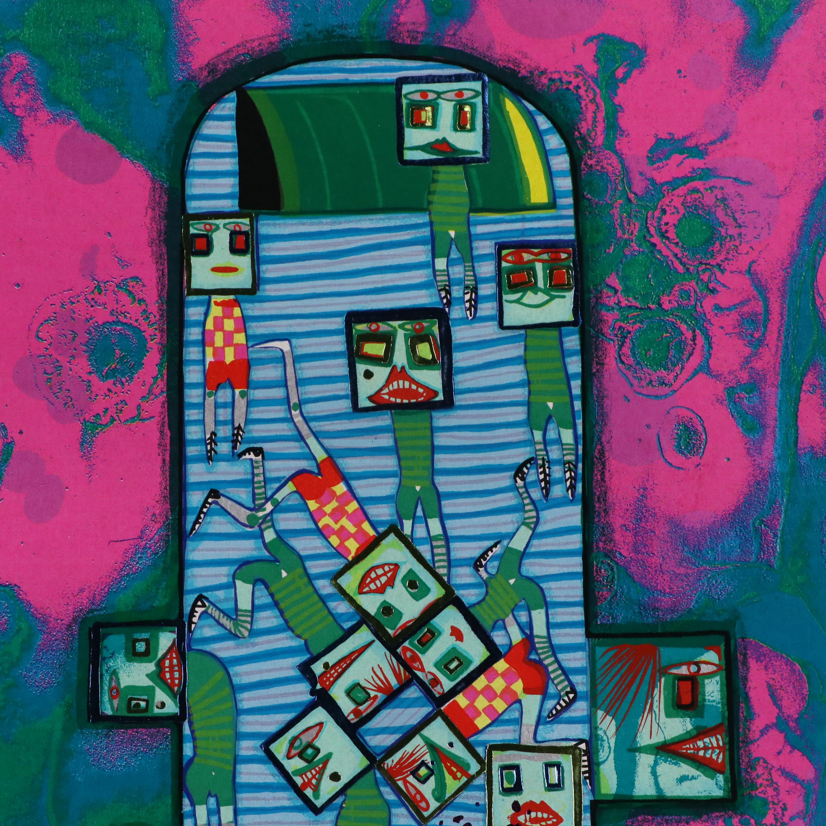 Friedensreich Hundertwasser Offset Lithograph "Olympische Spiele München 1972"