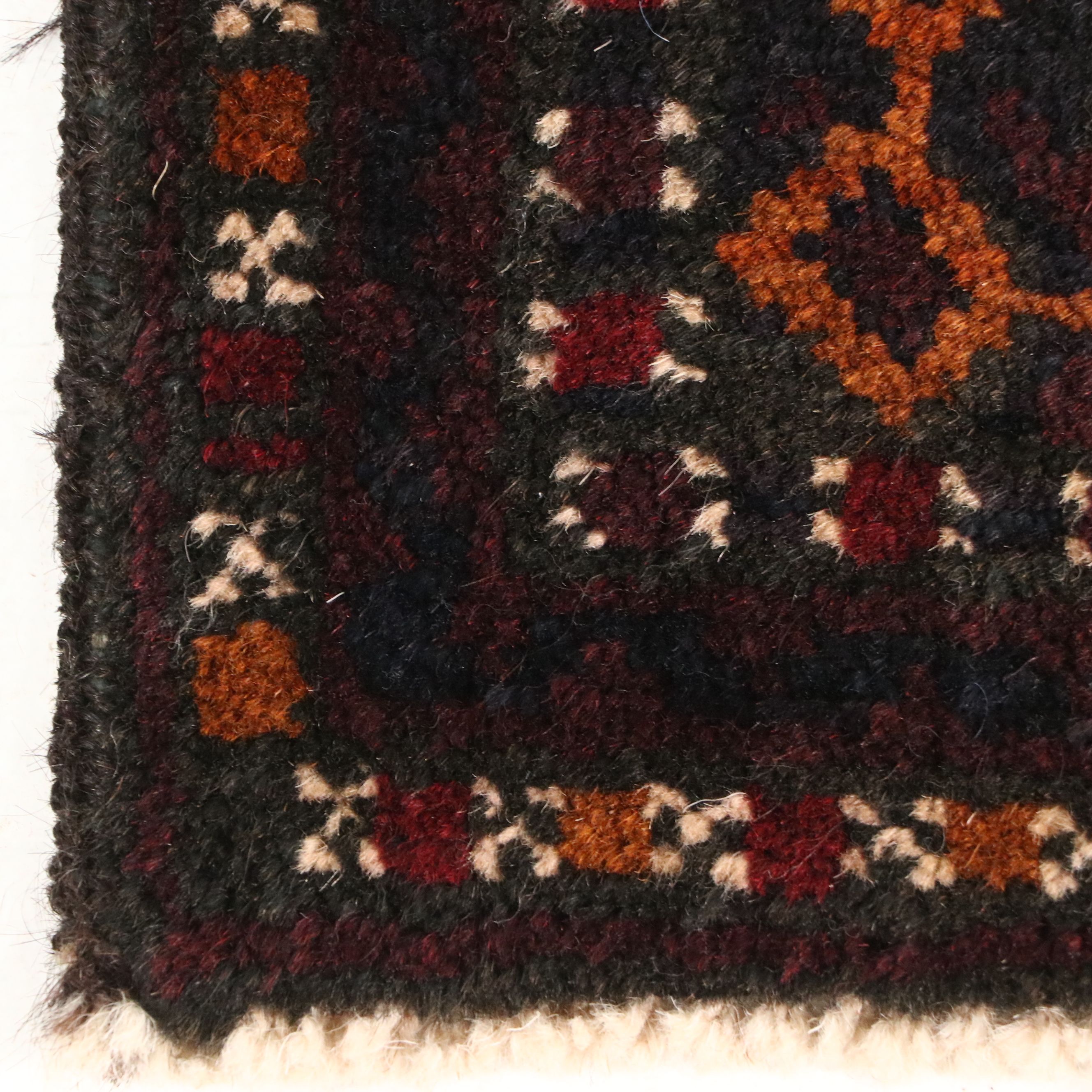 3' x 4'11 Hand-Knotted Afghan Baluch Prayer Rug