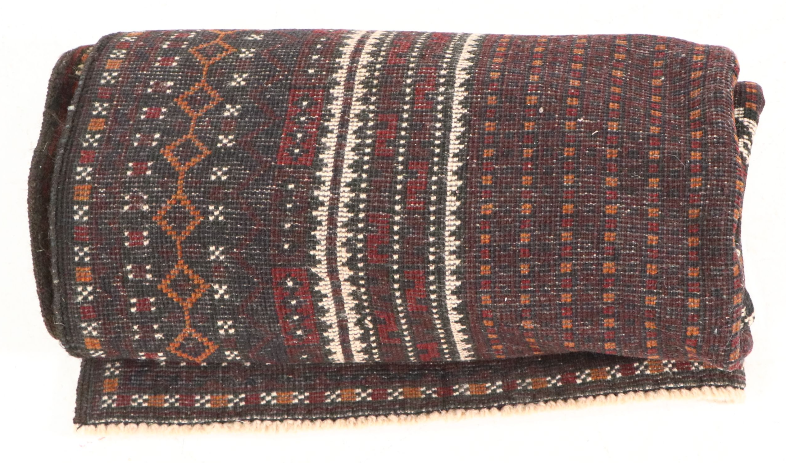 3' x 4'11 Hand-Knotted Afghan Baluch Prayer Rug