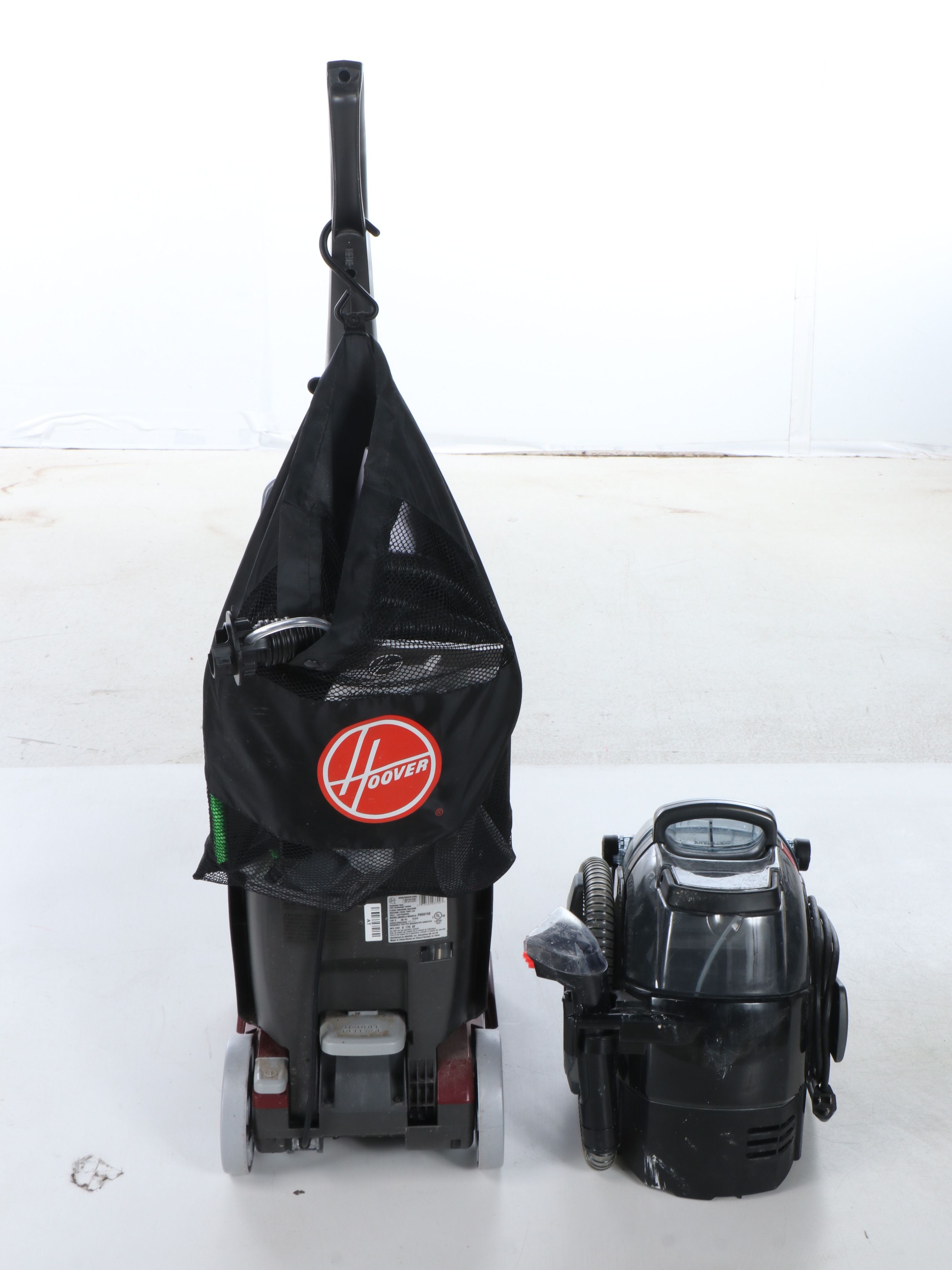 Hoover Power Scrub Deluxe and Bissell Spotclean Pro