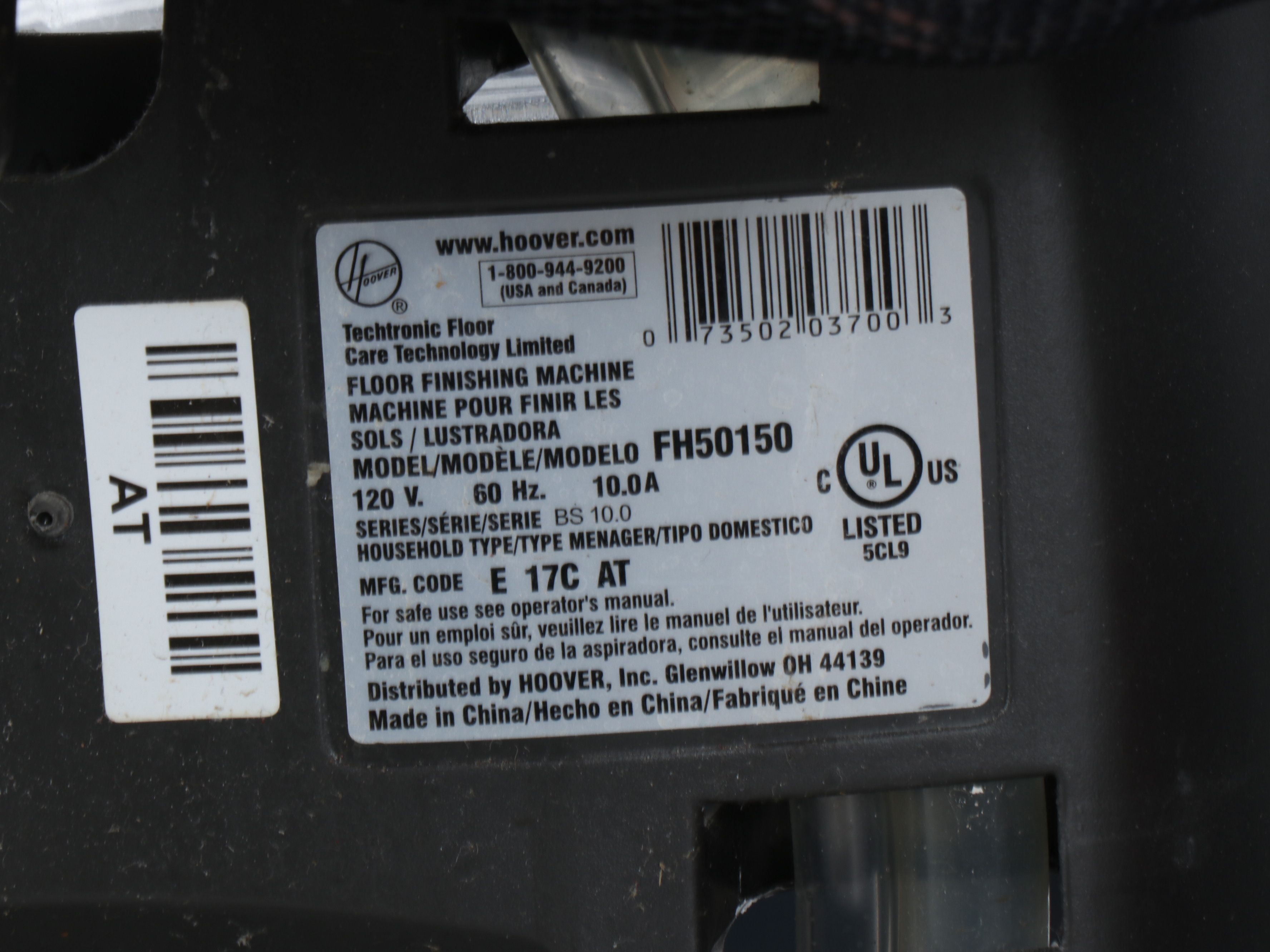 Hoover Power Scrub Deluxe and Bissell Spotclean Pro