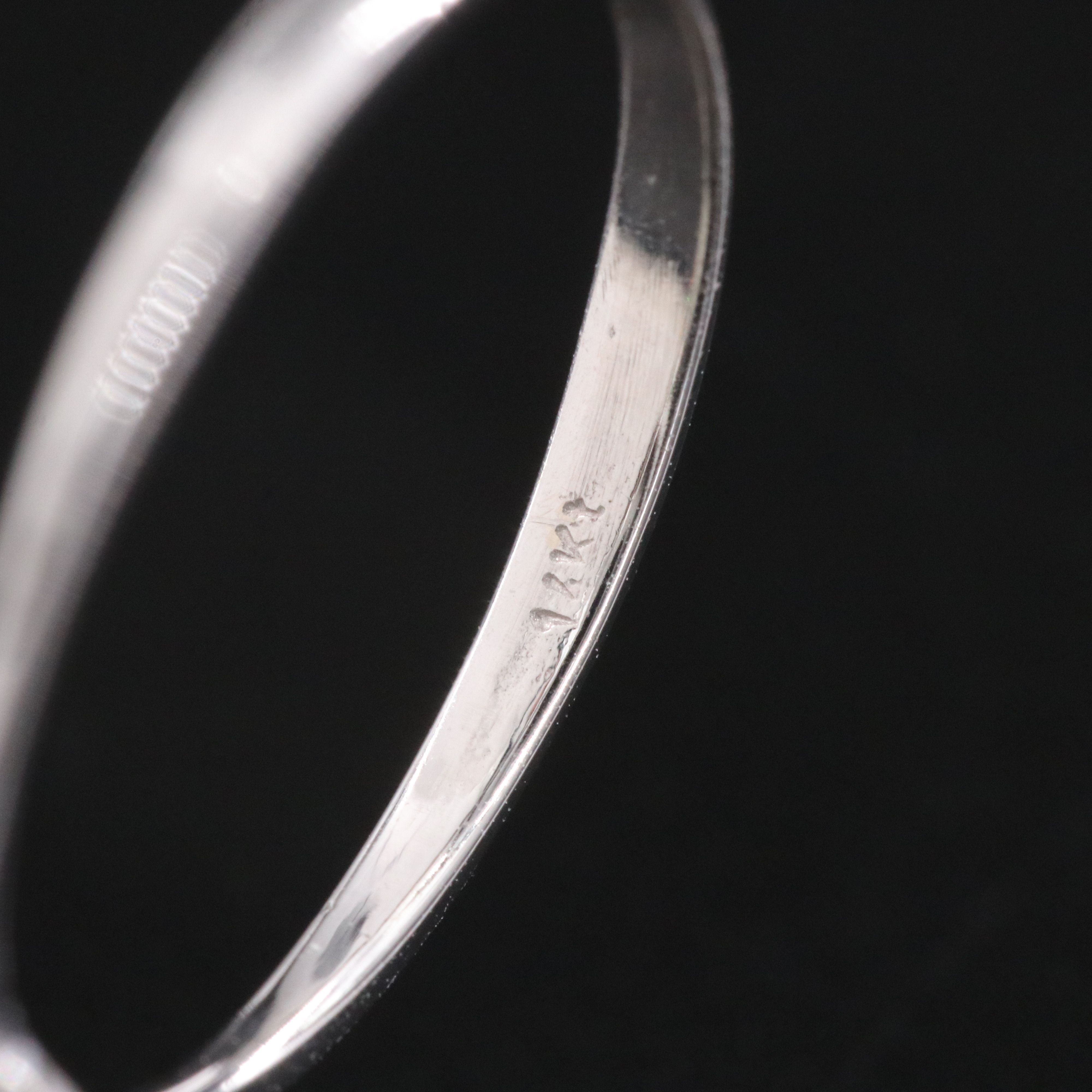 14K 3.01 CT Lab Grown Diamond Solitaire Ring with IGI Report