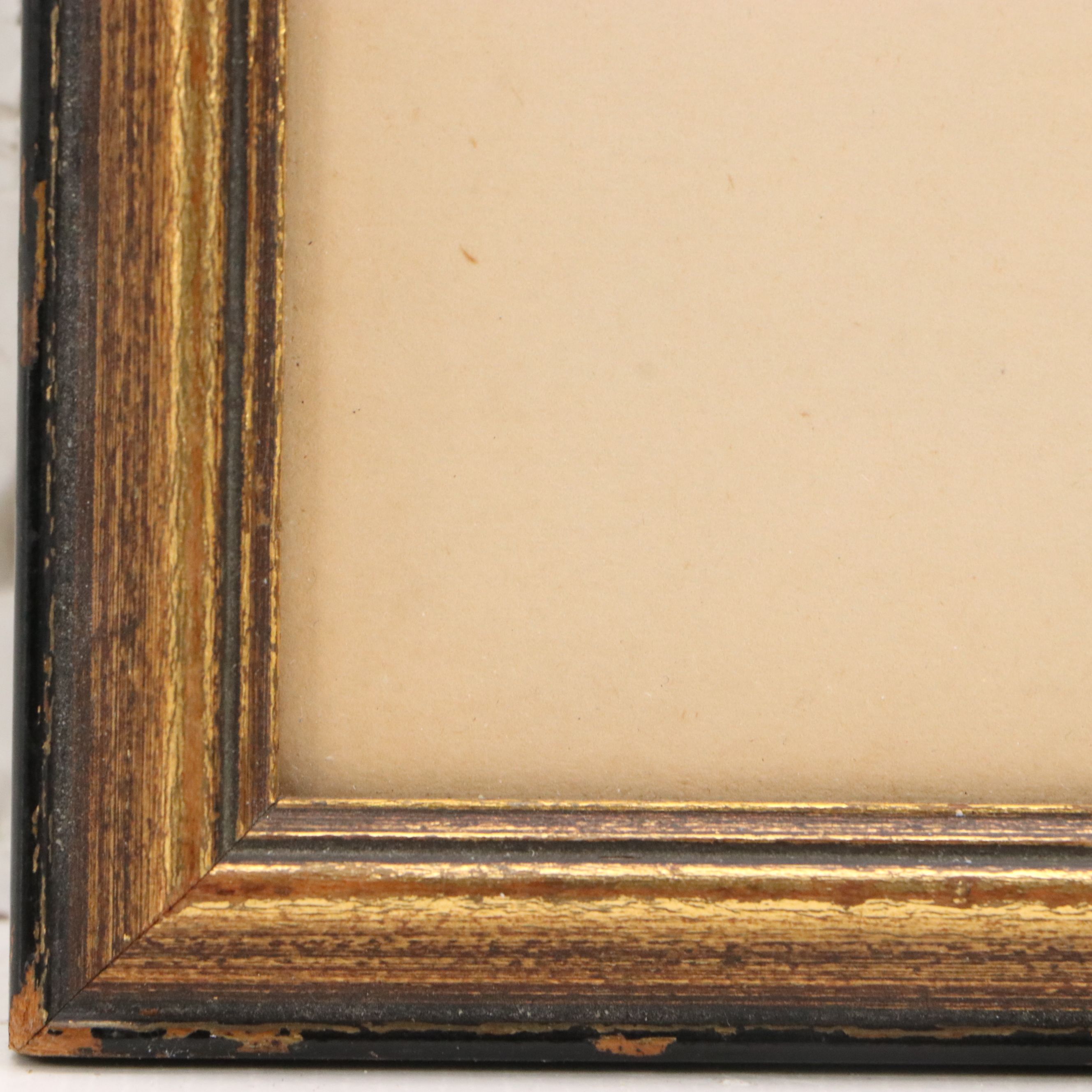 Jose Garrigues Motos Gouache Painting of Fountain at Alhambra Palace