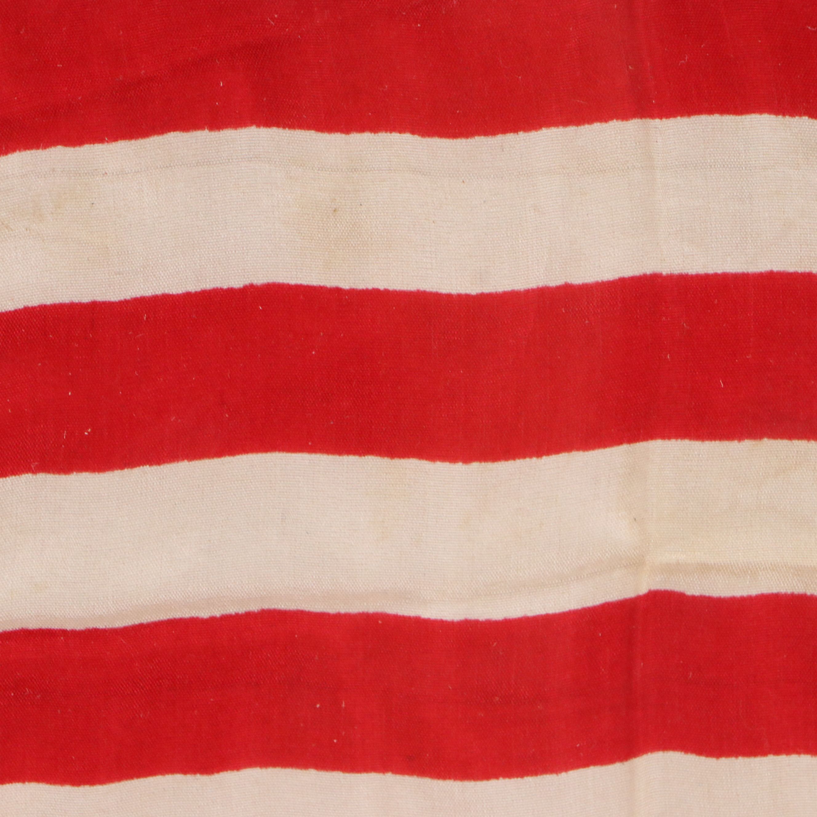 Small 48-Star Silk American Flag, Early to Mid-20th Century