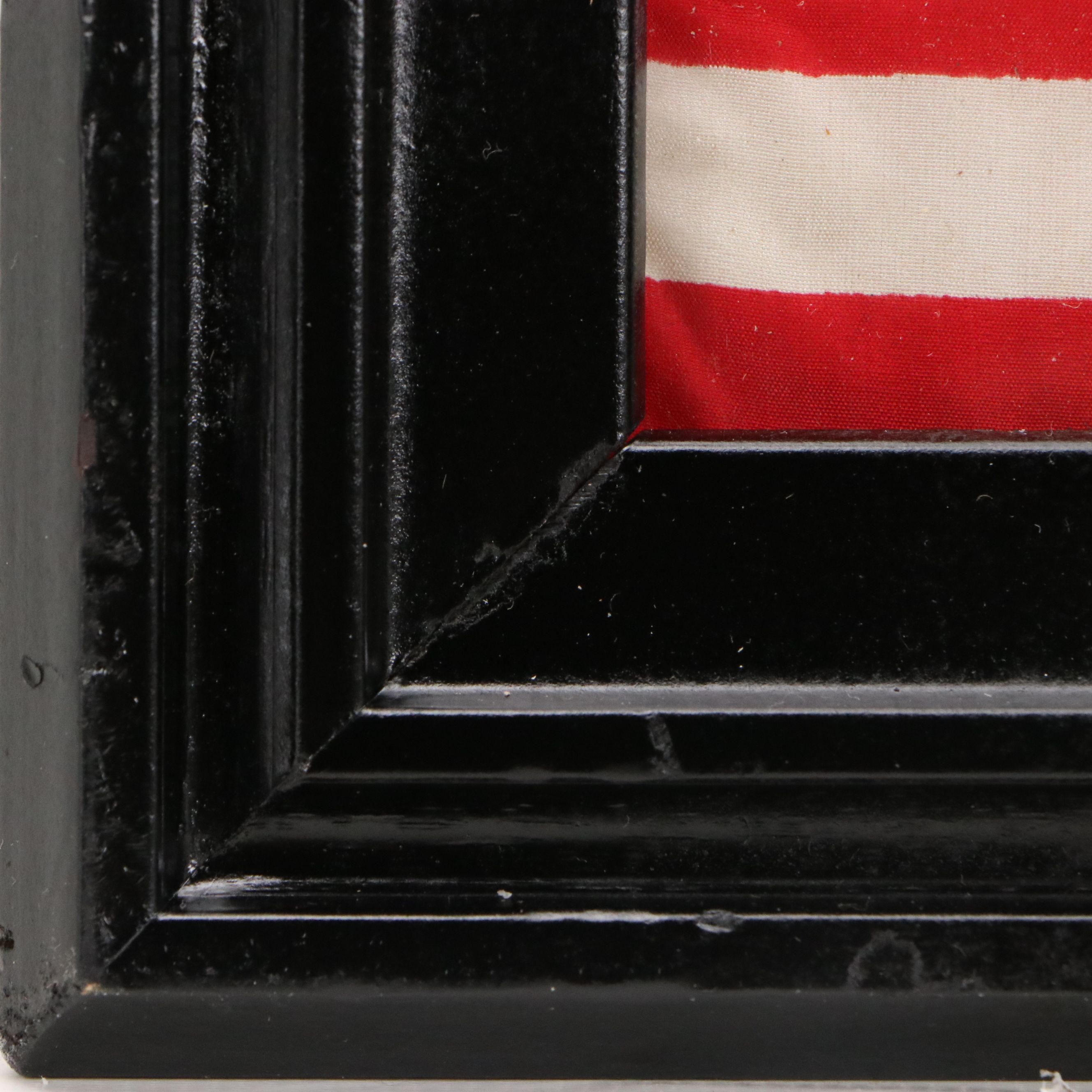 Small 48-Star Silk American Flag, Early to Mid-20th Century