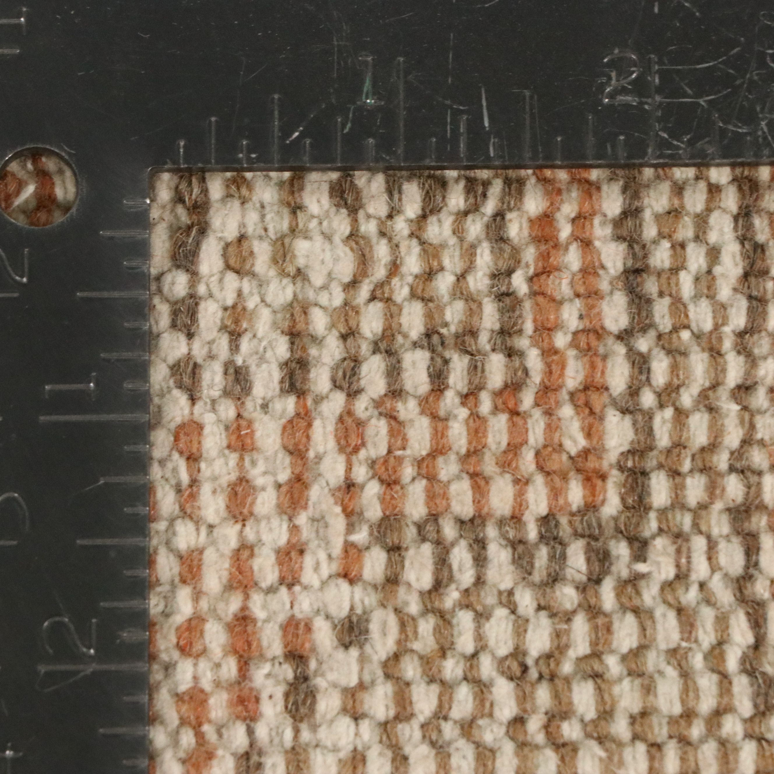 4'2 x 8'3 Hand-Knotted Turkish Anatolian Area Rug