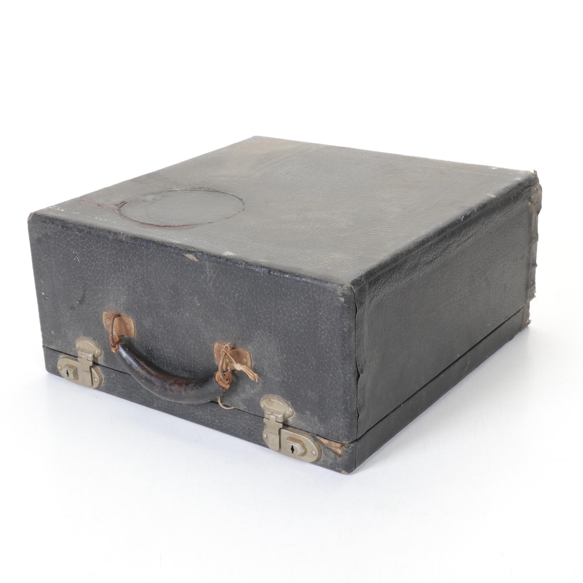 Remington Rand Portable Model 5 Manual Typewriter, Early to Mid 20th Century