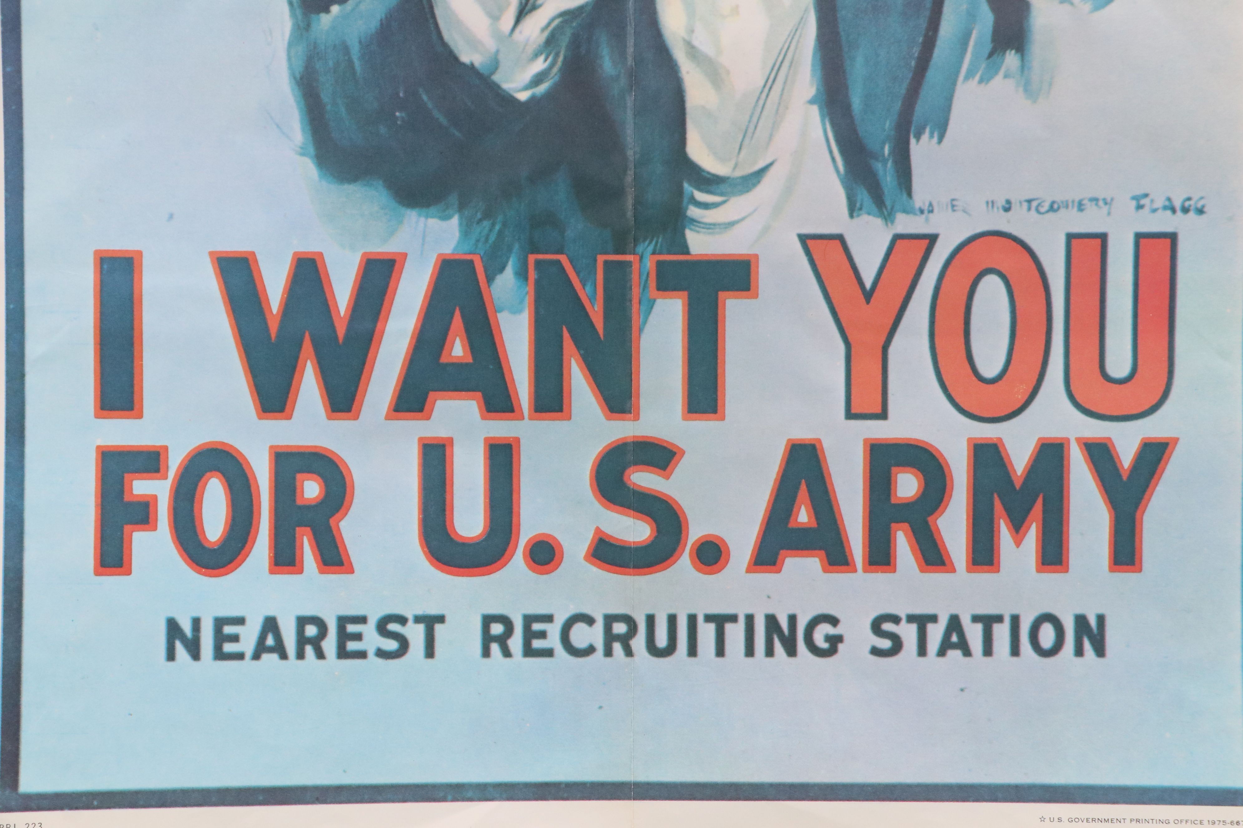 "I Want You For U.S. Army" Offset Lithograph Poster and More