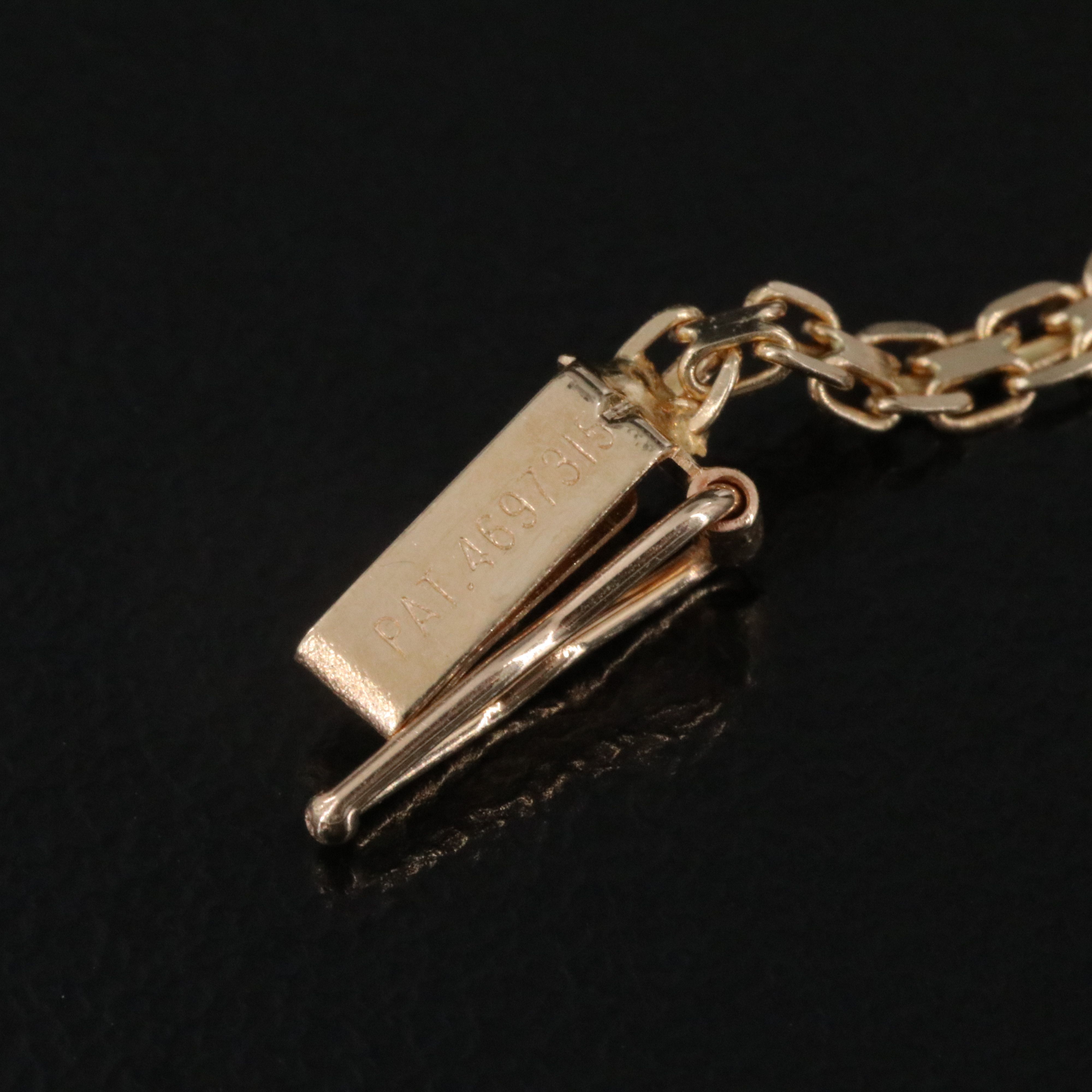 14K Peridot Bracelet