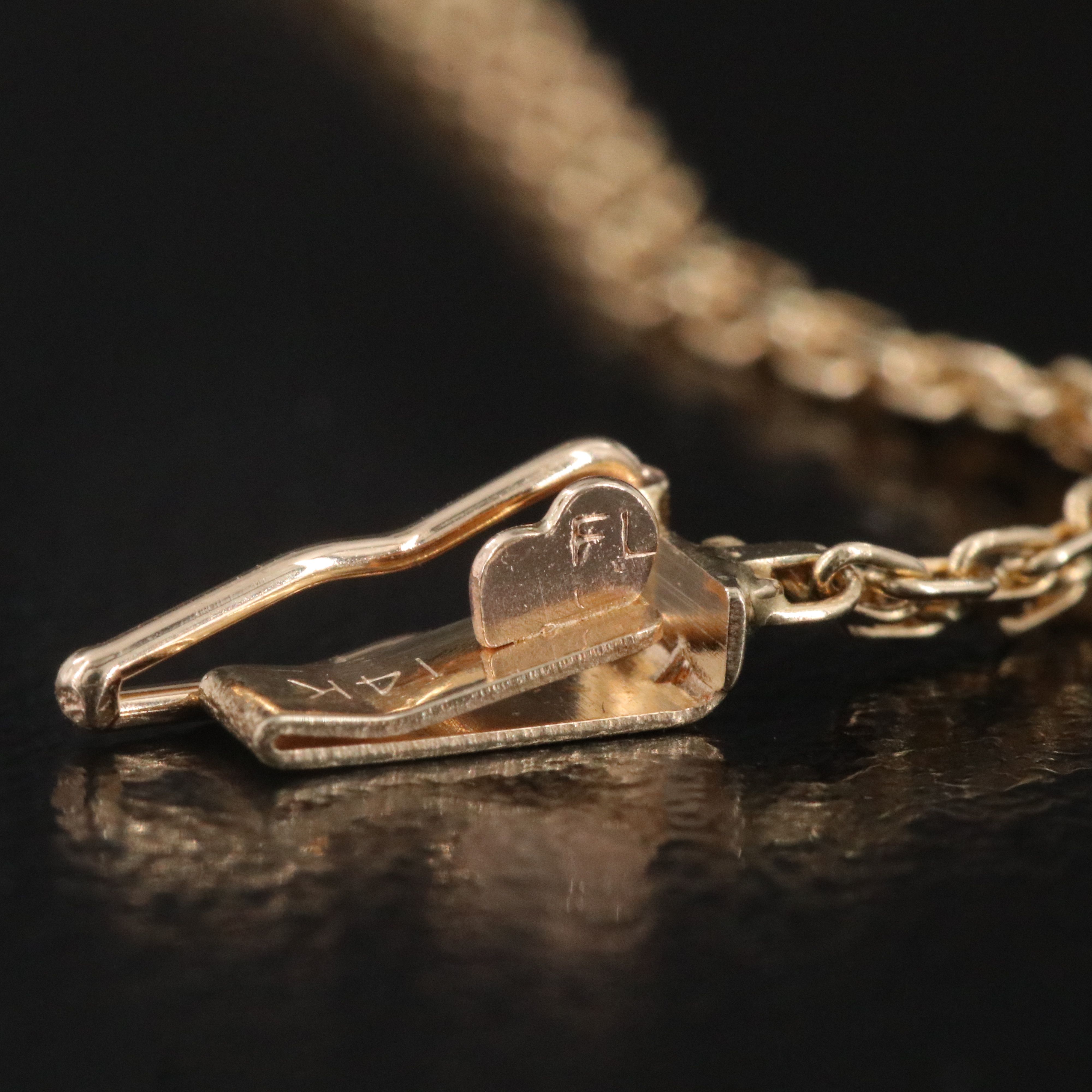 14K Peridot Bracelet