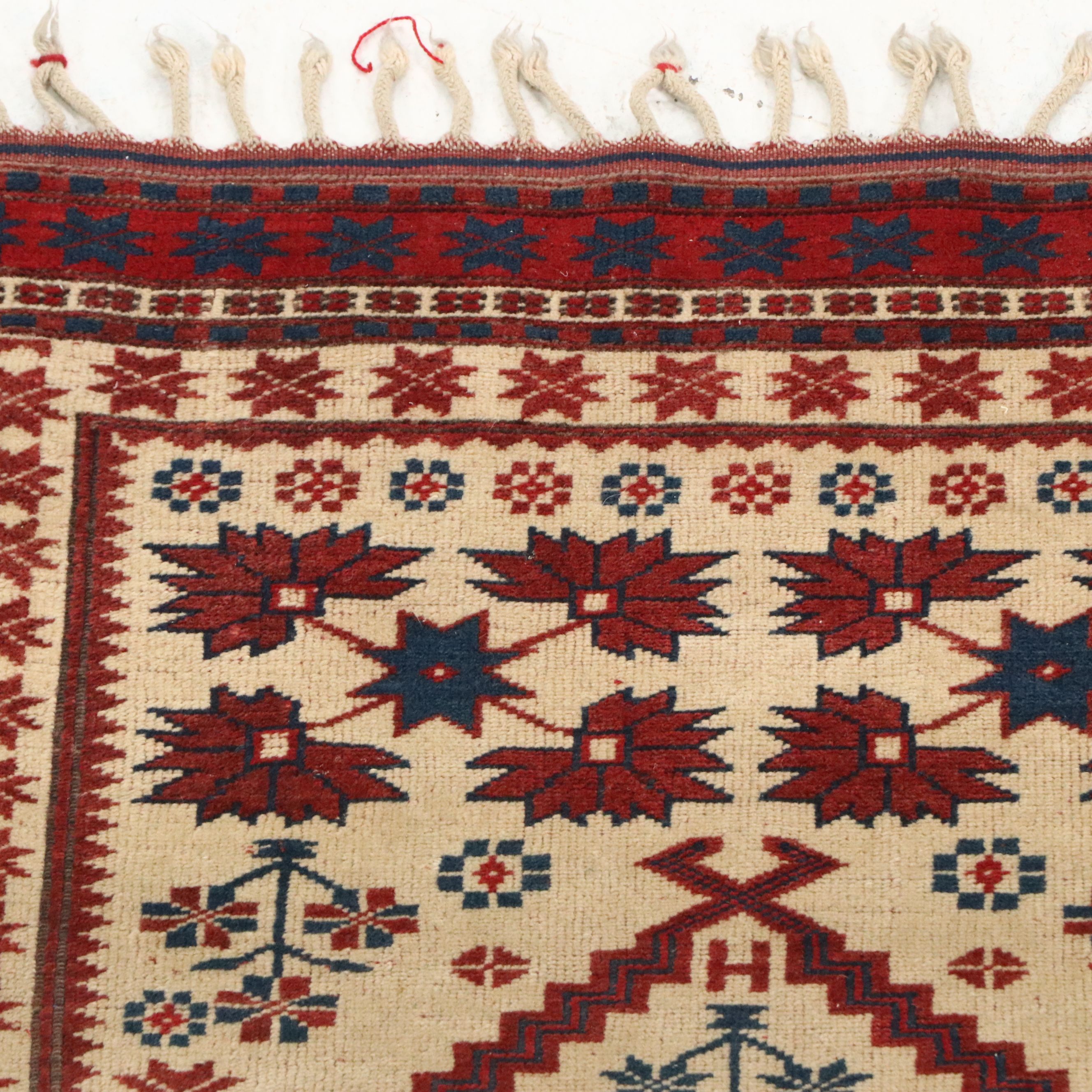 3'5 x 6'3 Hand-Knotted Turkish Yağcıbedir Area Rug