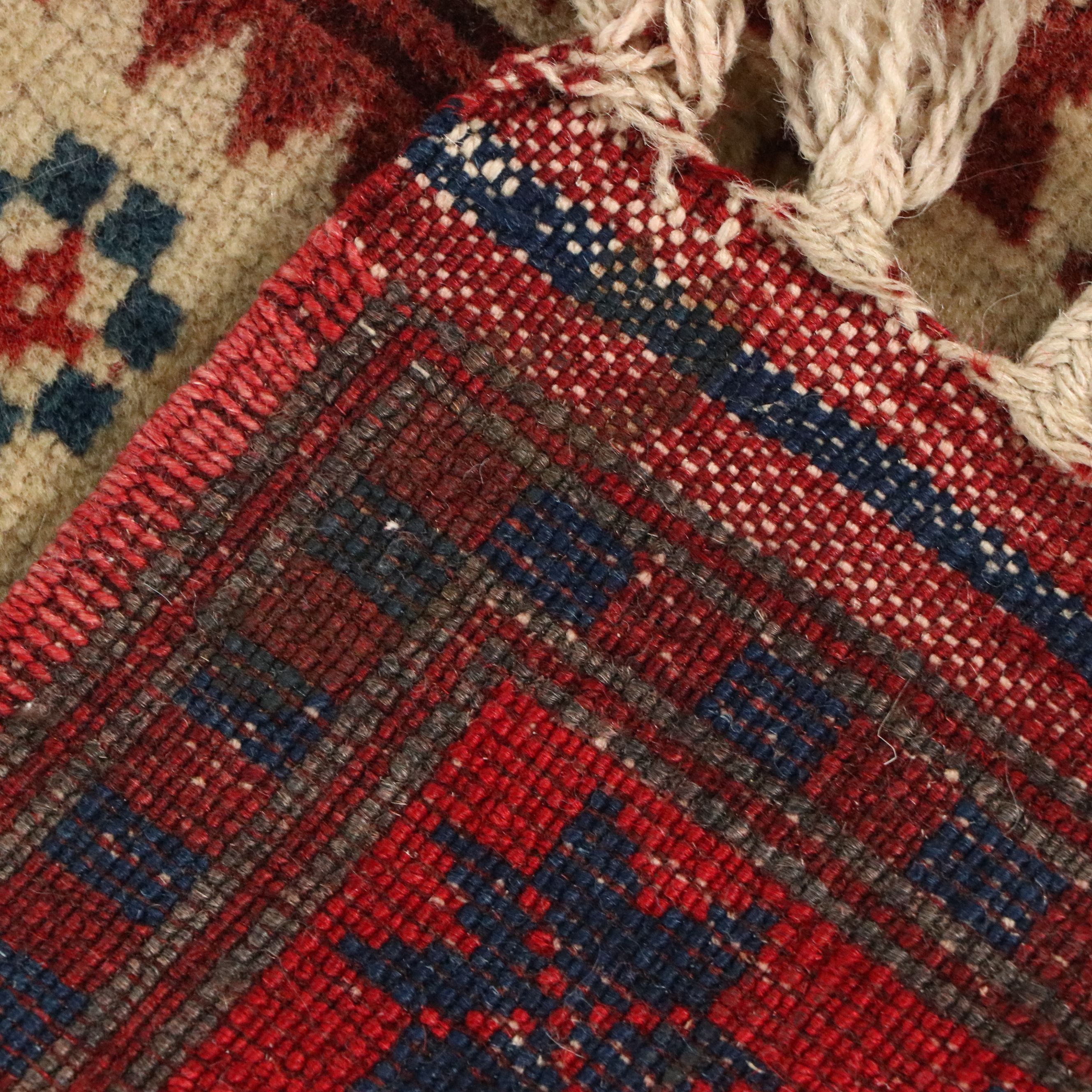 3'5 x 6'3 Hand-Knotted Turkish Yağcıbedir Area Rug