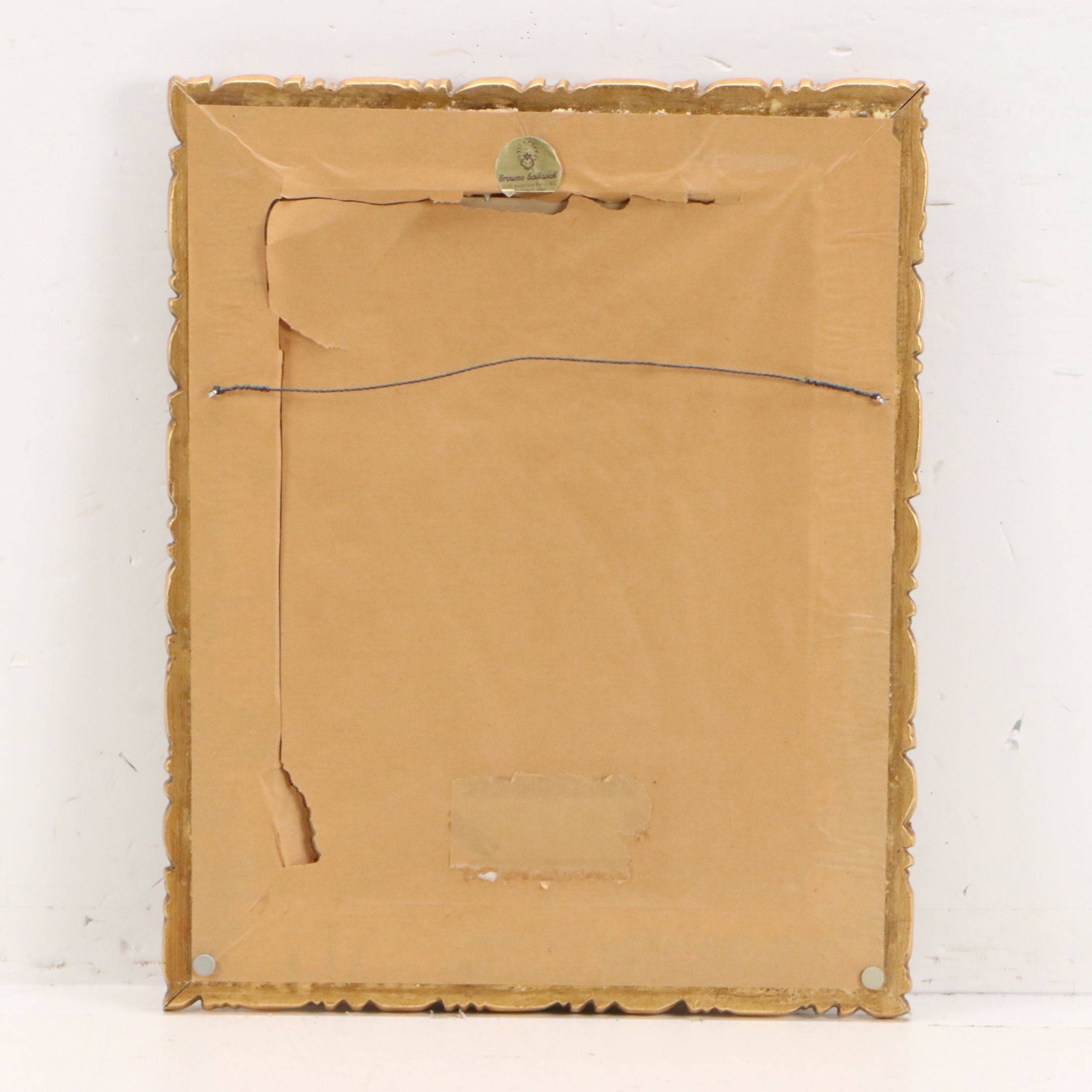 Lesli Chiaroscuro Style Oil Portrait of Child, Late 20th to 21st Century