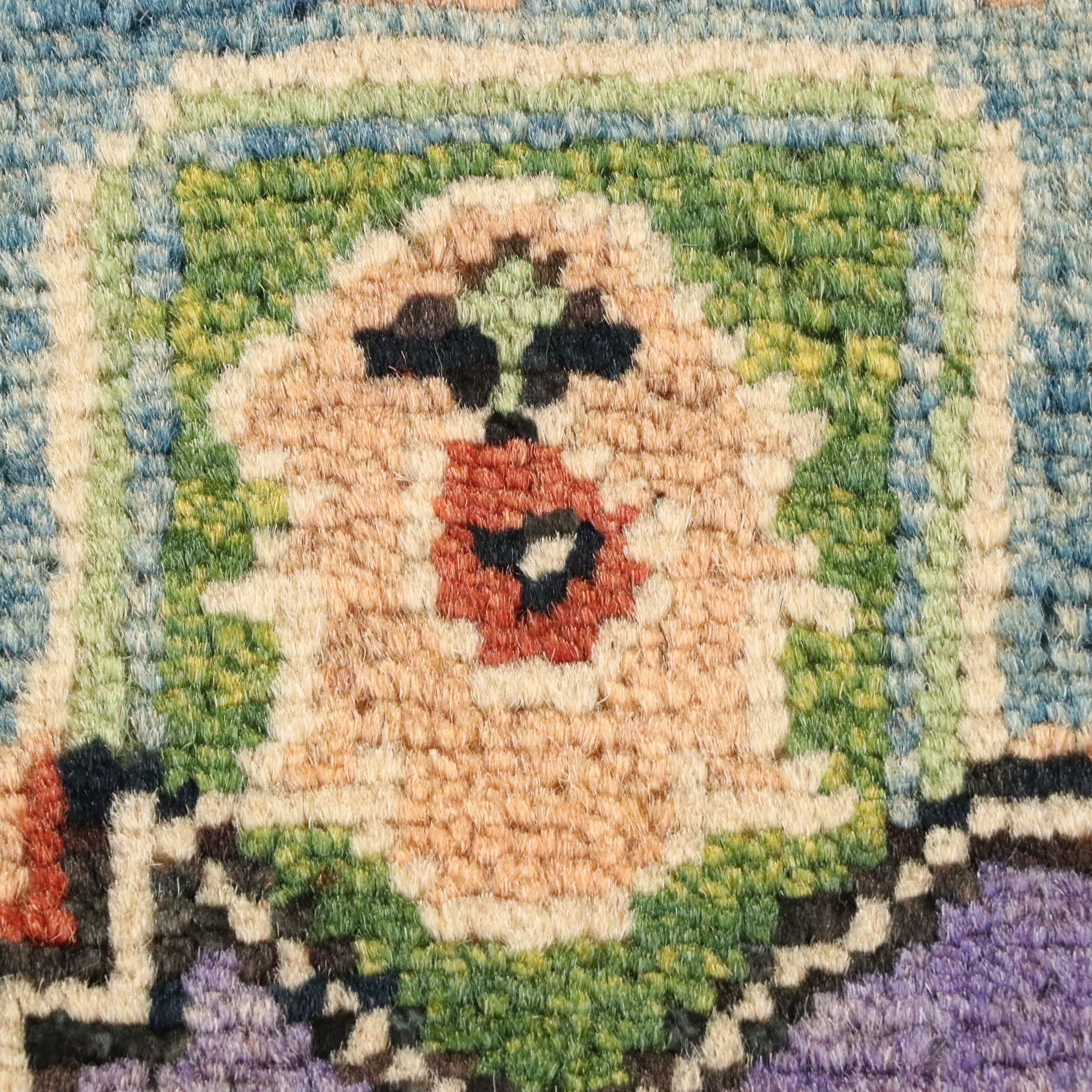 3'2 x 5' Hand-Knotted Afghan Kazak Area Rug