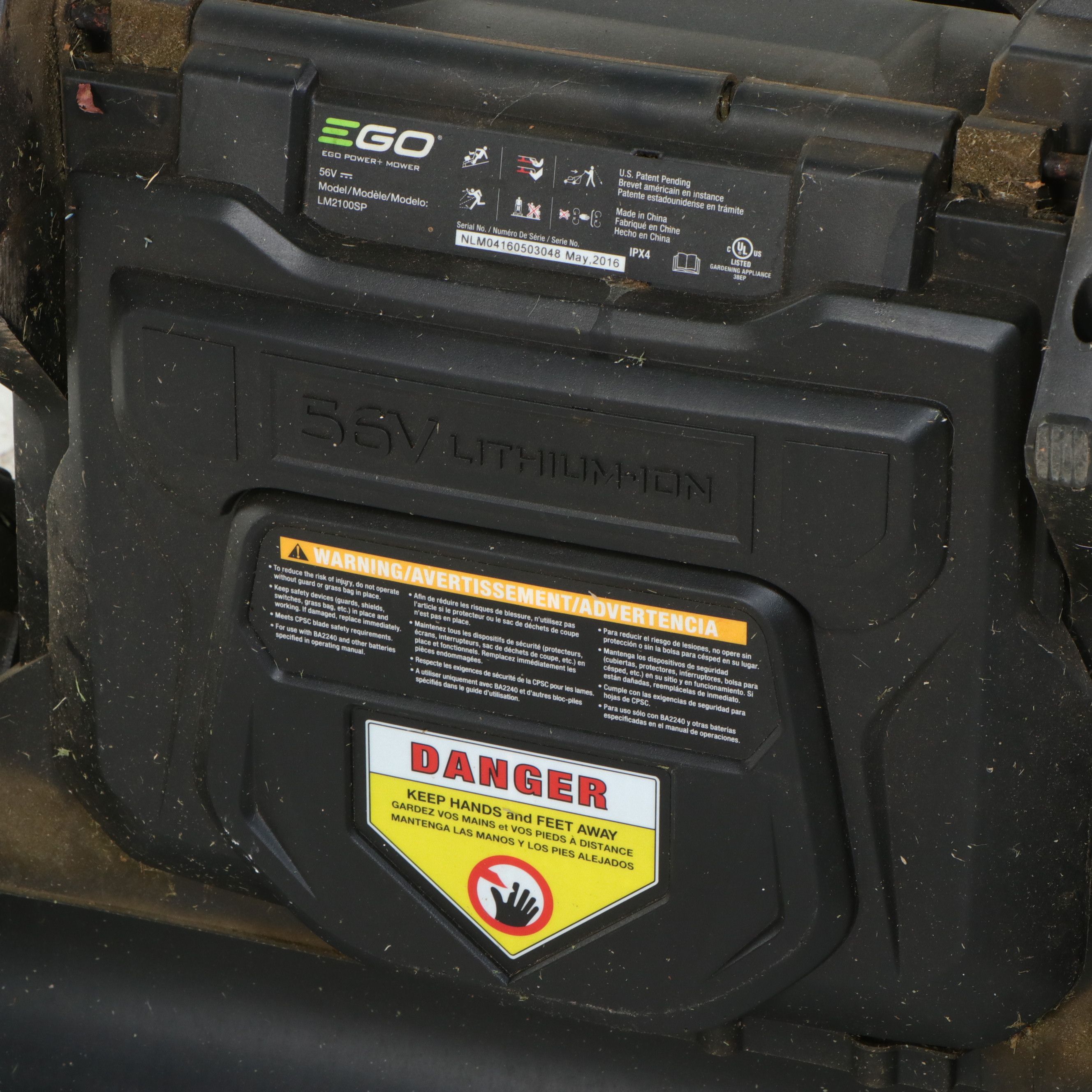 EGO Power+ 56-Volt Lithium-Ion Cordless Lawn Mower