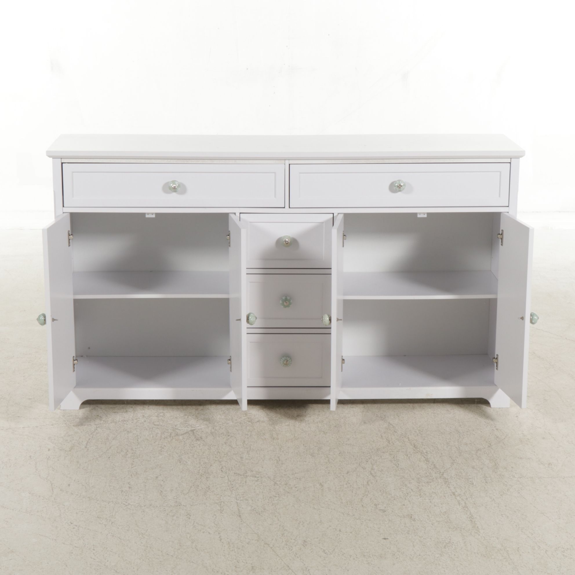 White Finished Dresser, 2023