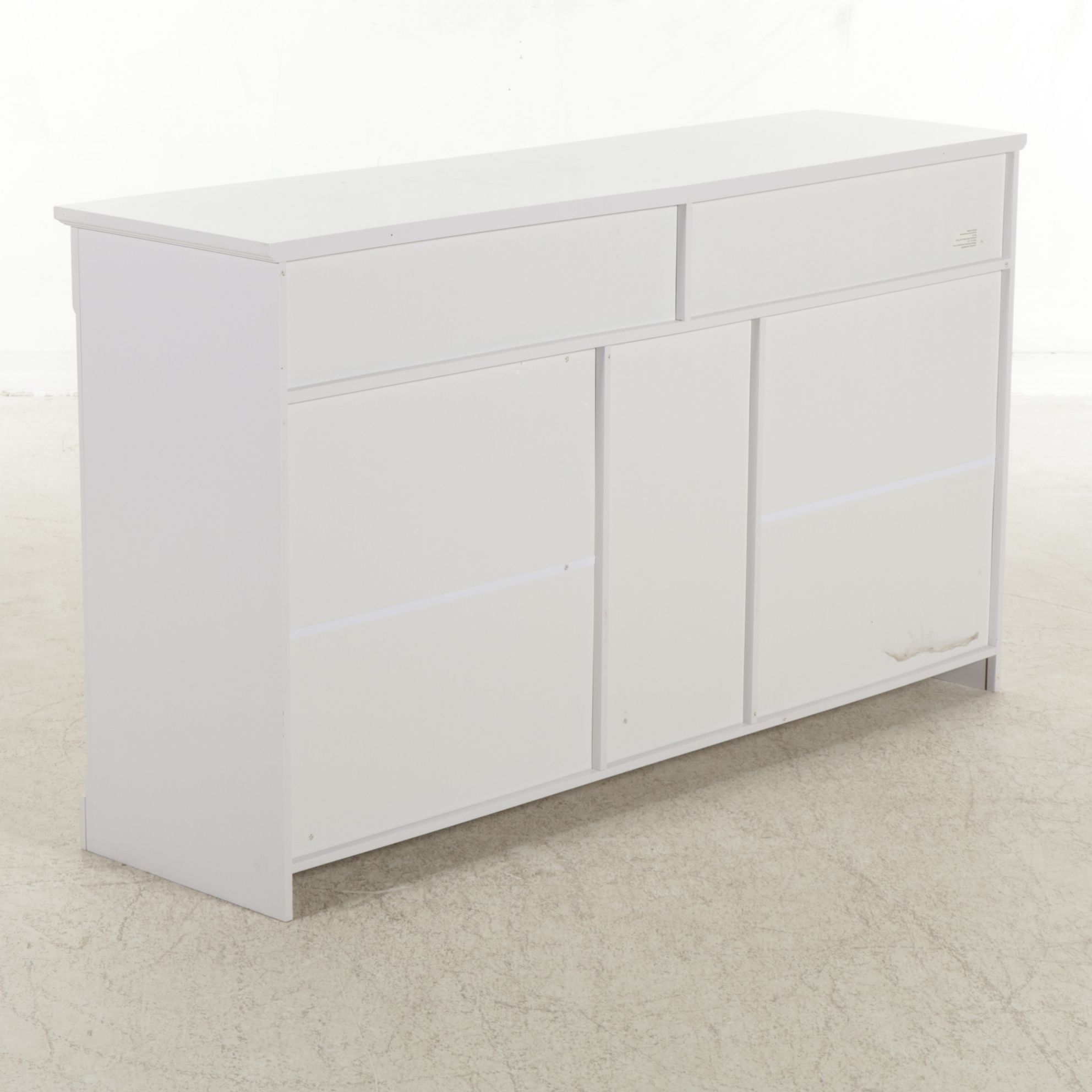 White Finished Dresser, 2023