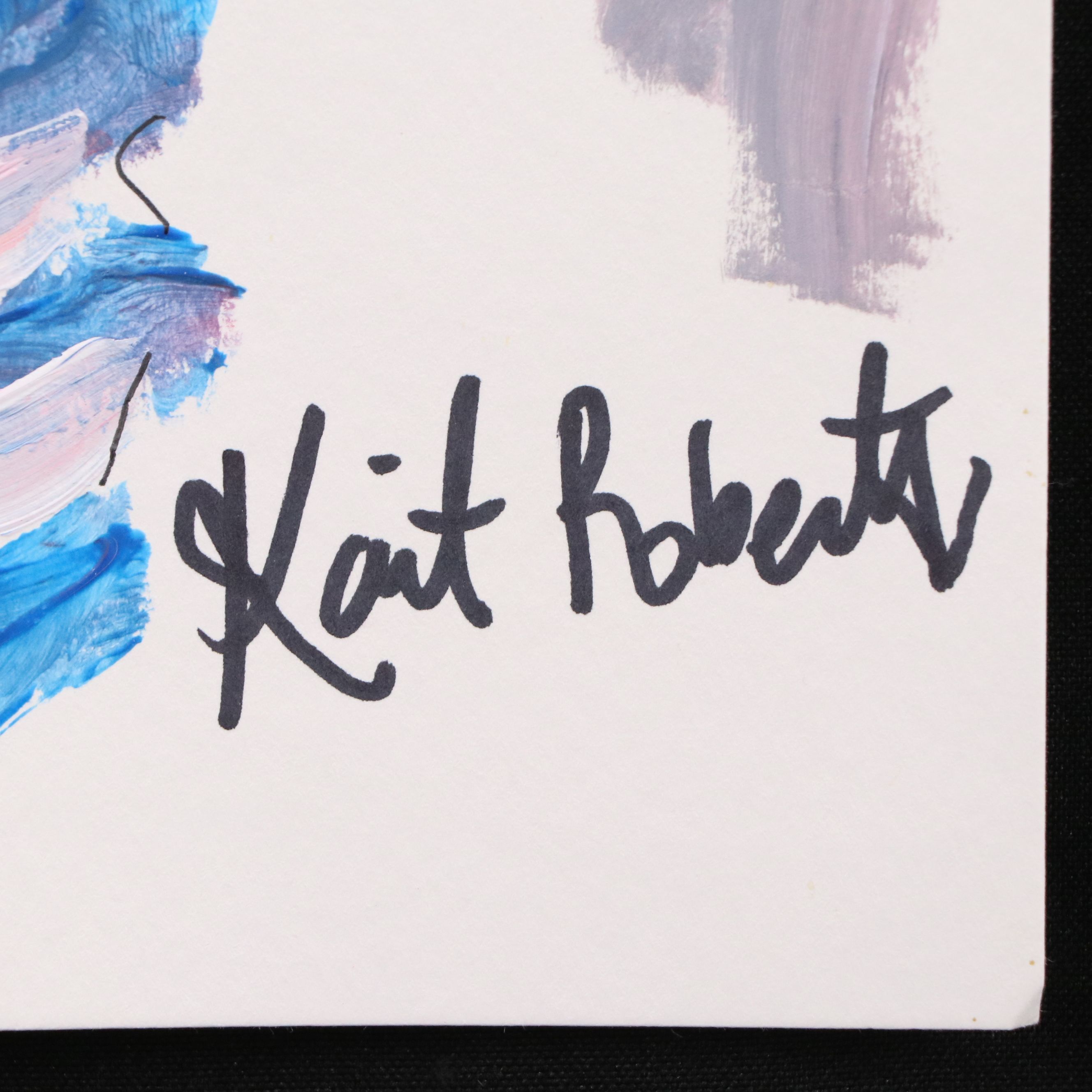 Kait Roberts Acrylic Painting "Grandma is Excited," 2025