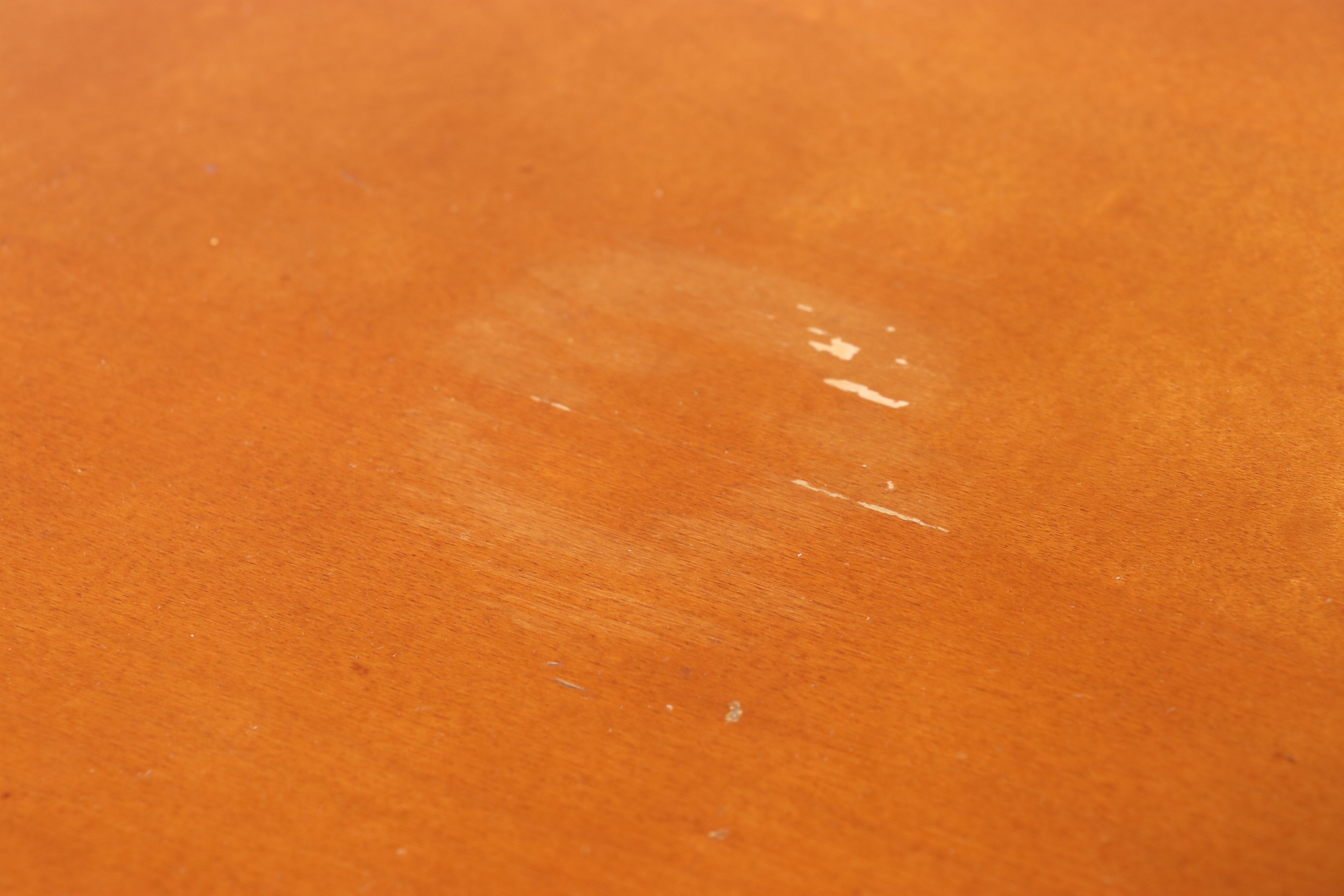 Burns Case Goods Colonial Revival Style Maple Dresser with Mirror