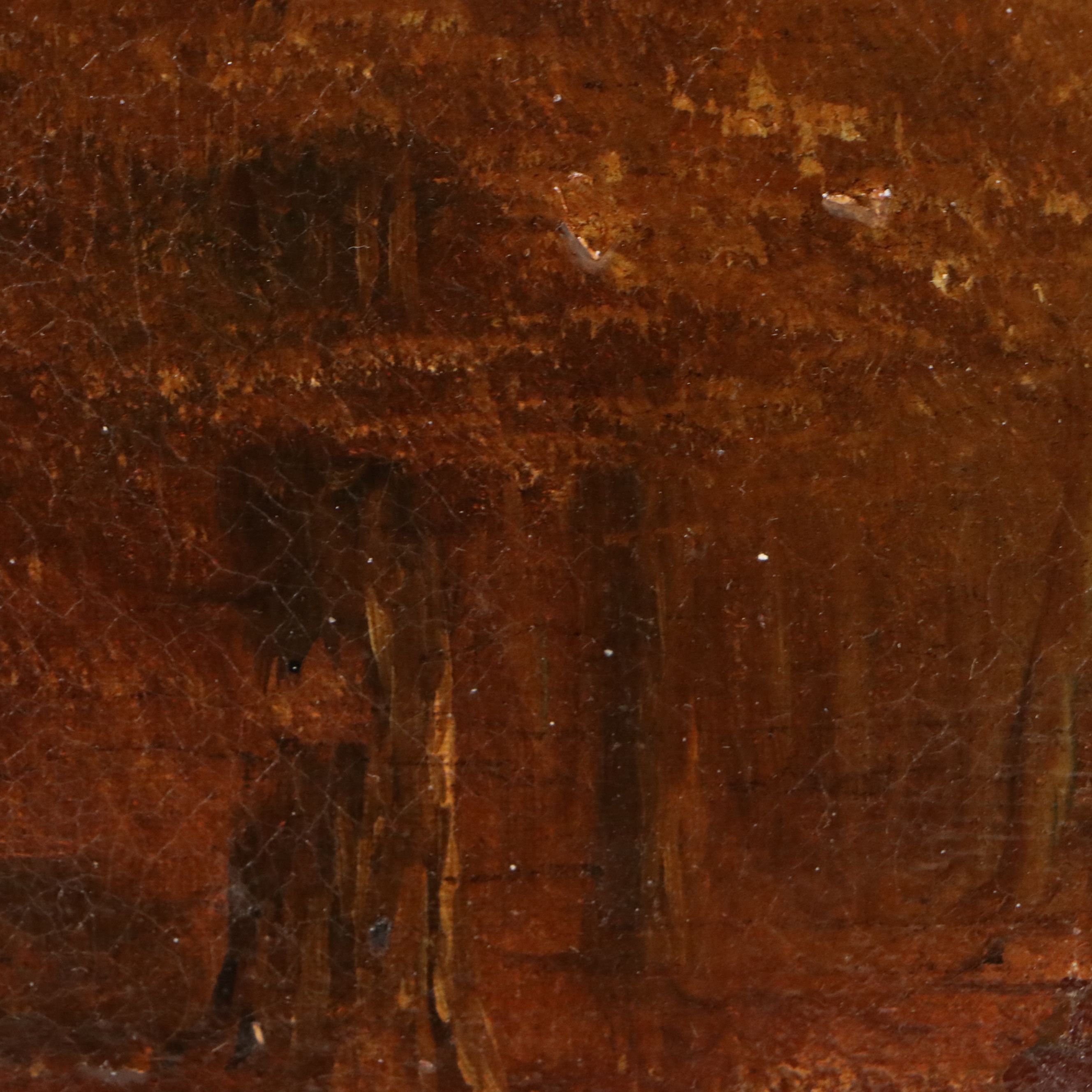 Thomas Jefferson Willison Landscape Oil Painting, Late 19th to Early 20th C.