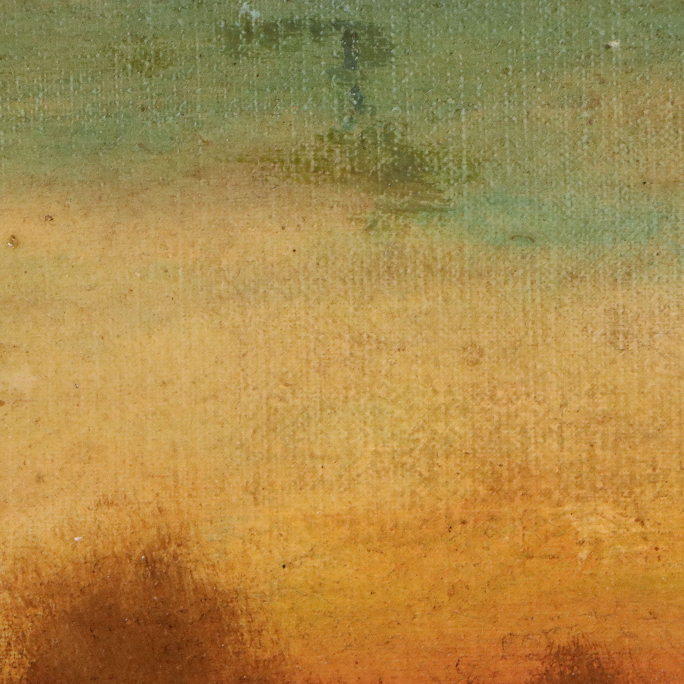 Thomas Jefferson Willison Landscape Oil Painting, Late 19th to Early 20th C.