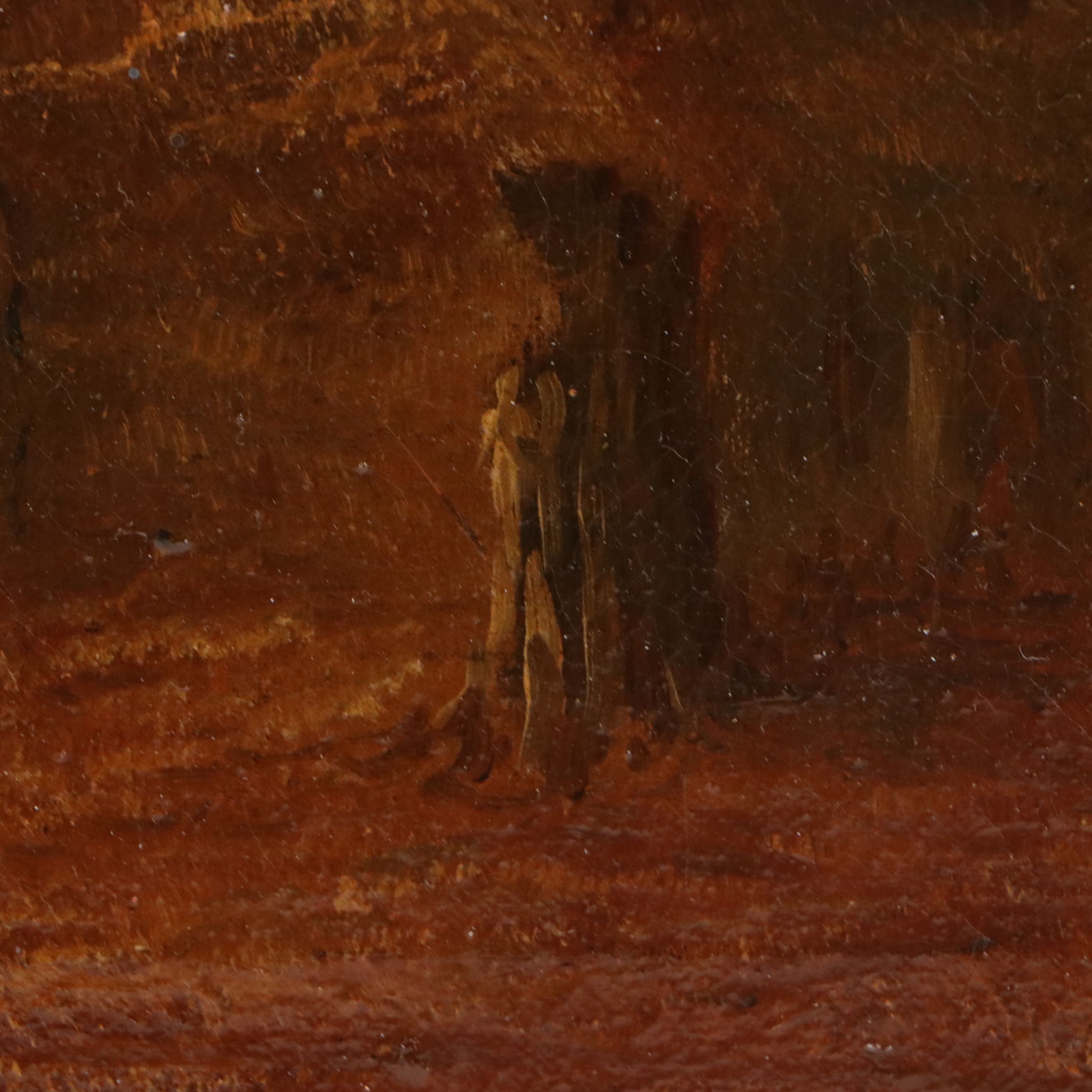 Thomas Jefferson Willison Landscape Oil Painting, Late 19th to Early 20th C.