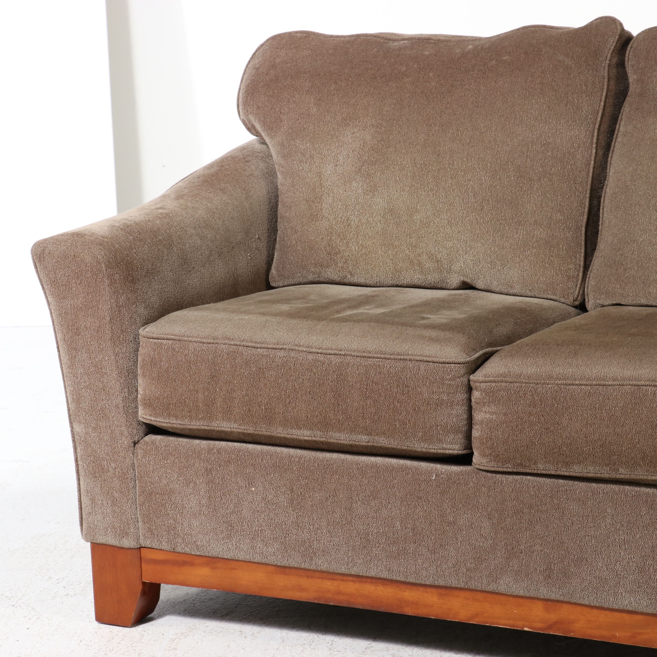 La-Z-Boy "Dayton" Microfiber Upholstered Sofa, 21st Century