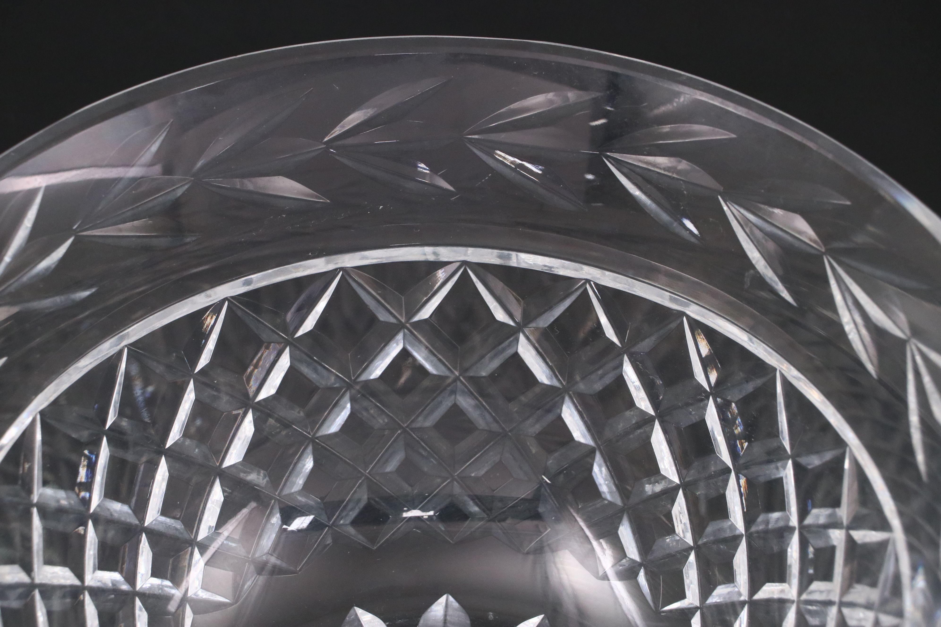 Waterford "Carlow" and "Glandore" Crystal Bowls with Other Tableware