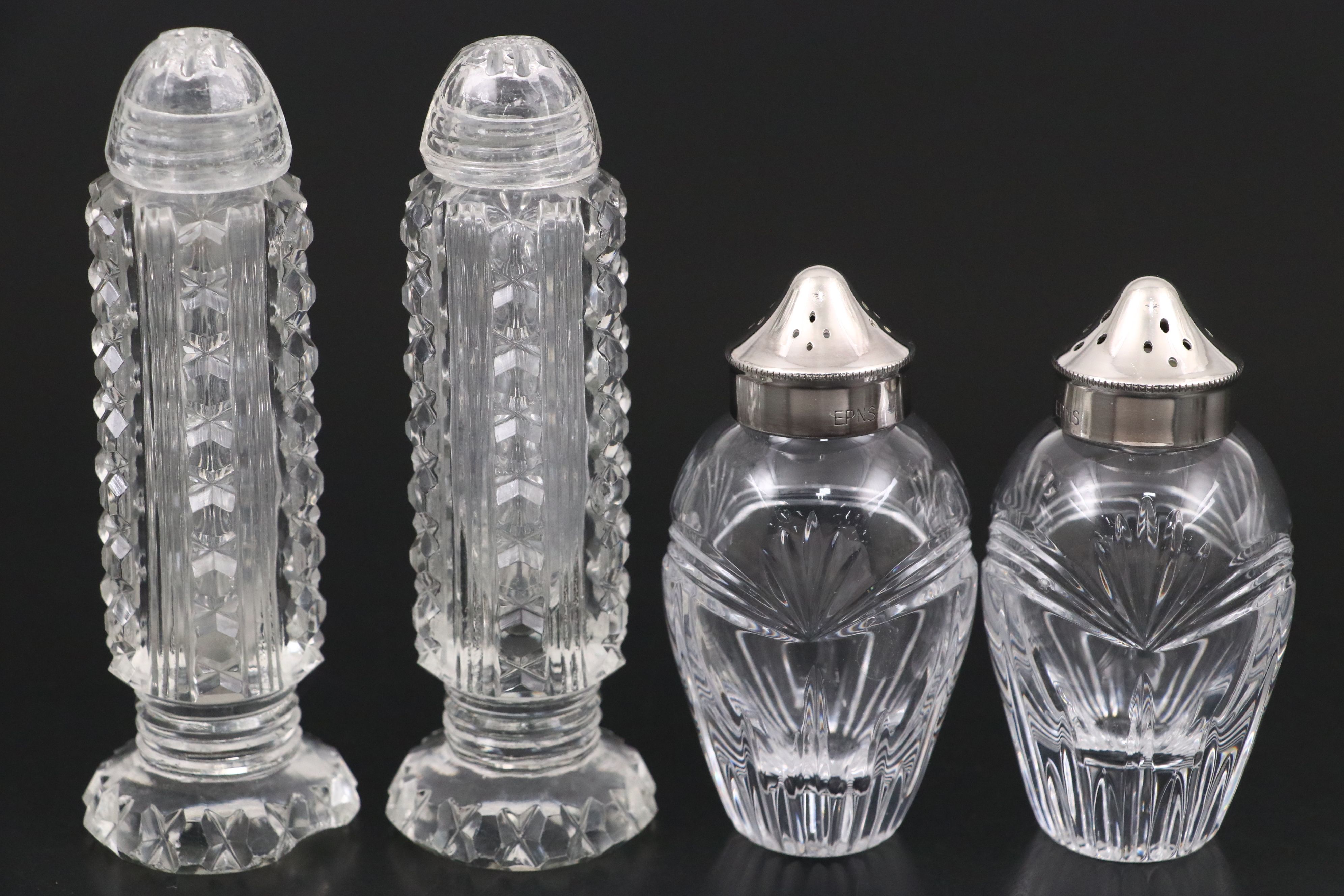 Marquis by Waterford "Calais" Salt and Pepper Shakers and More Tableware